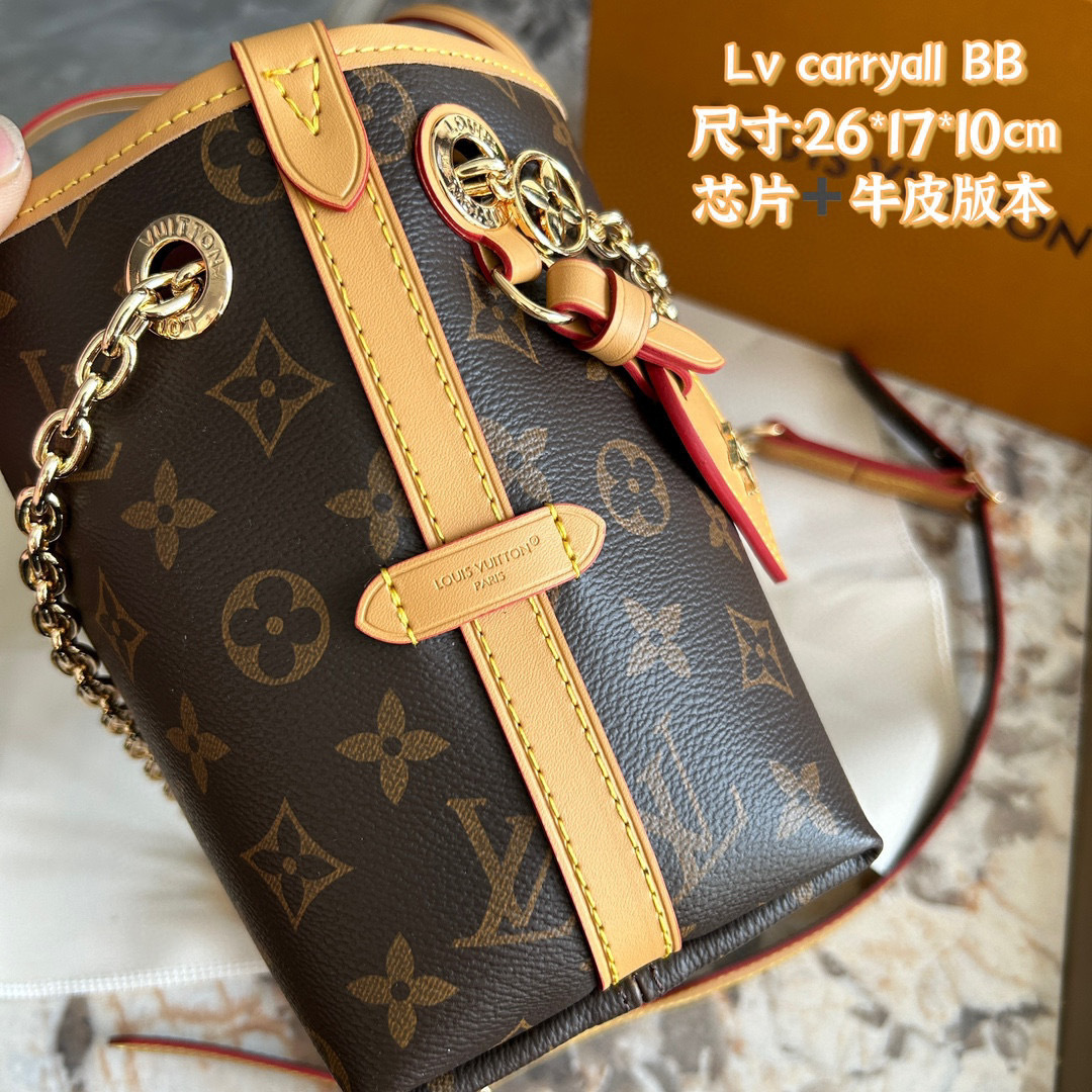 56$ dh LV carryall bb Shoulder bag size 26x17x10 cm 53231035962 DX468 gallery