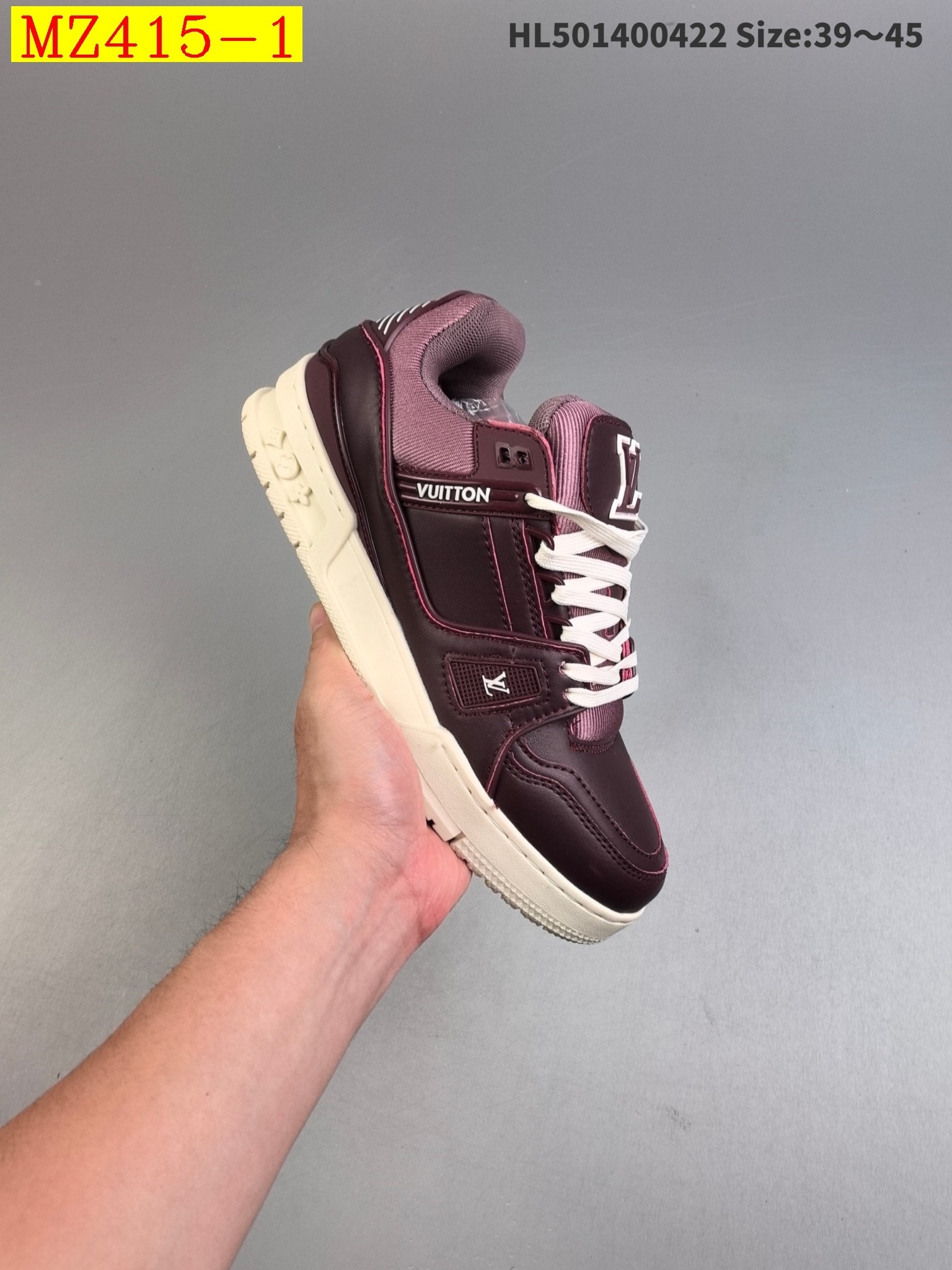 56$ dh Louis Vuitton Trainer Sneaker Low size 39-45 62584035869 MZ415 gallery