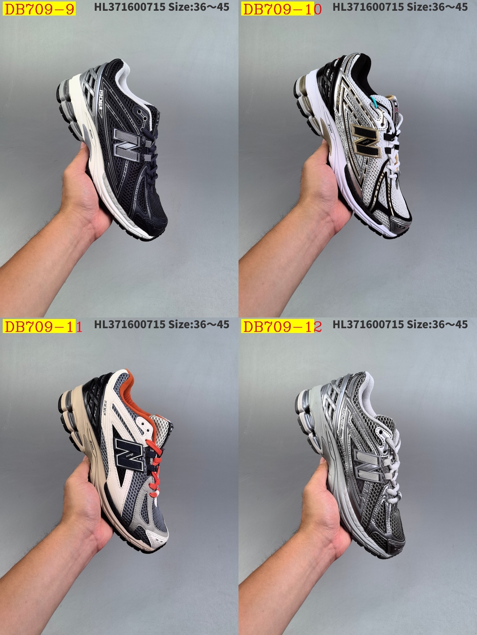 56$ new_dh New Balance 1906  size 36-45 93624035635 DB709 gallery