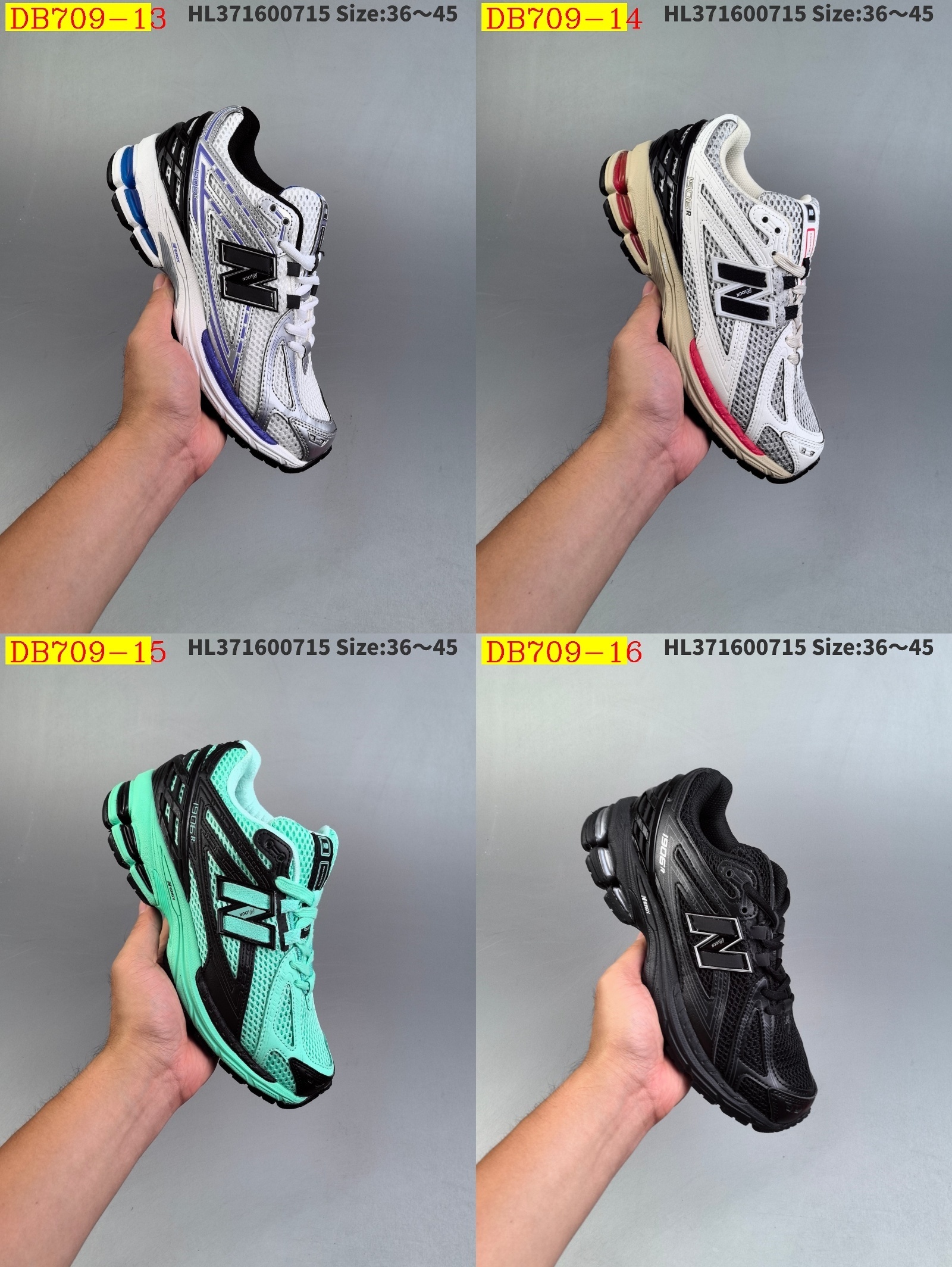 56$ new_dh New Balance 1906  size 36-45 93624035635 DB709 gallery