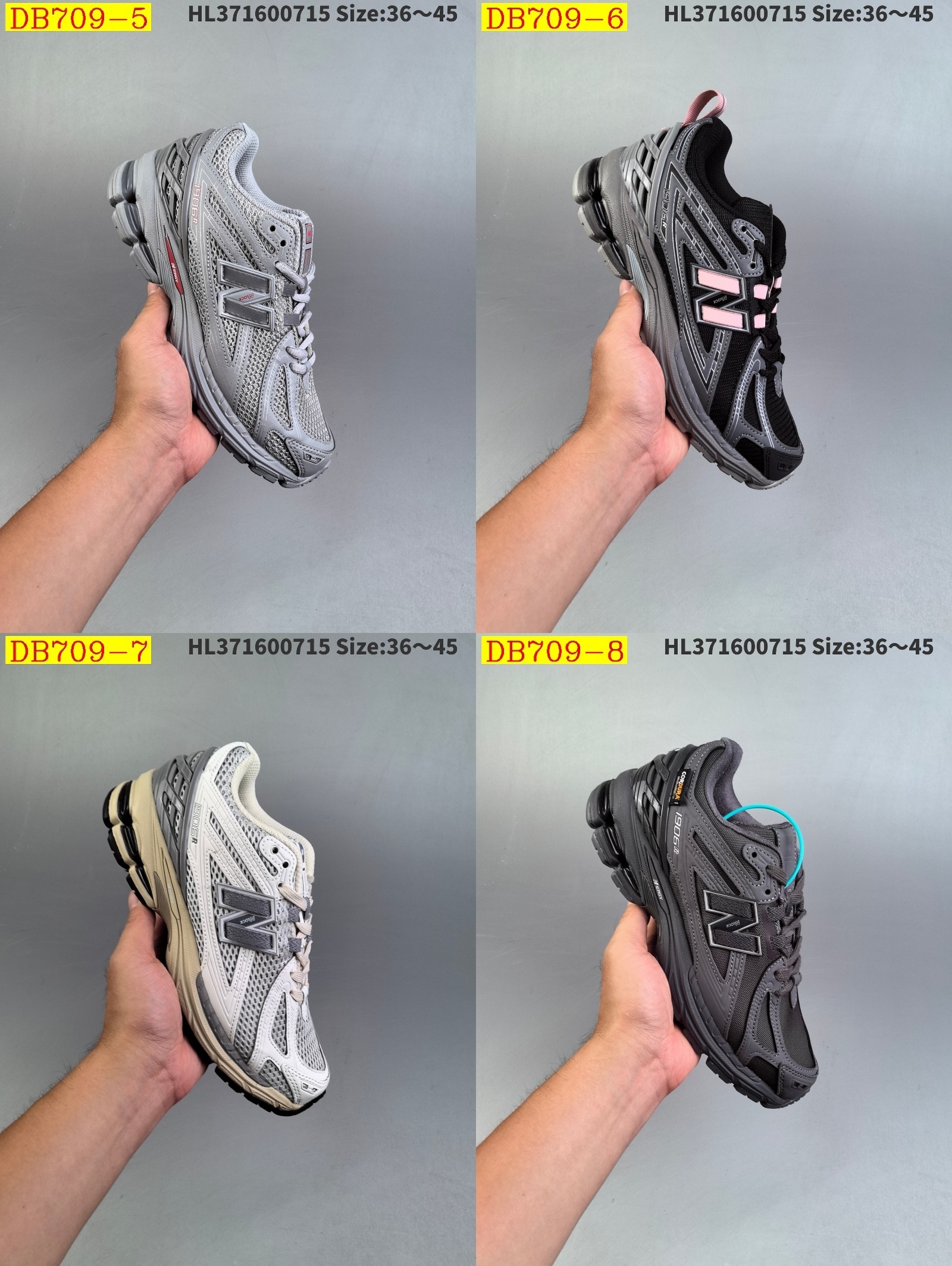 56$ new_dh New Balance 1906  size 36-45 93624035635 DB709 gallery