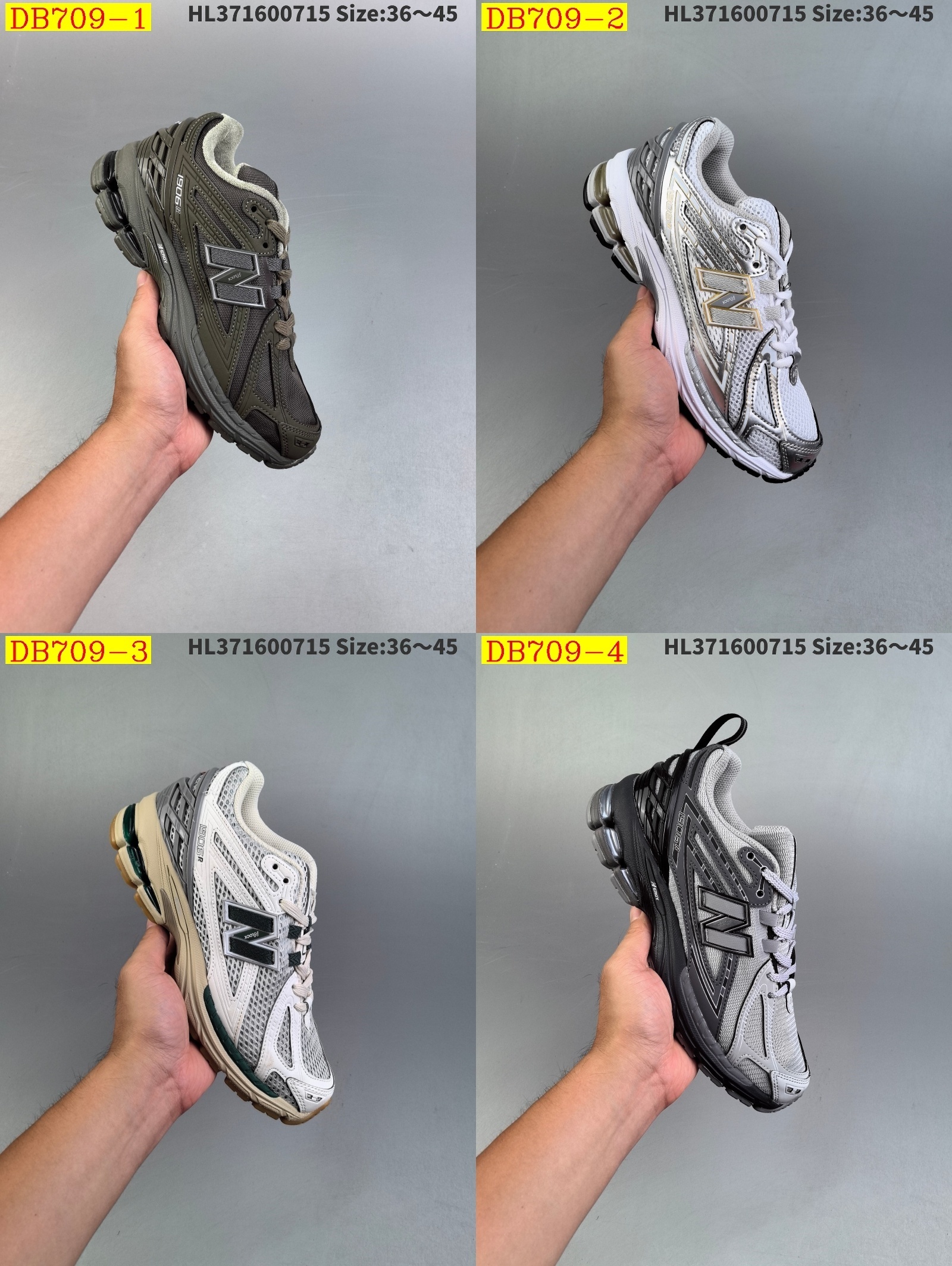 56$ new_dh New Balance 1906  size 36-45 93624035635 DB709 gallery