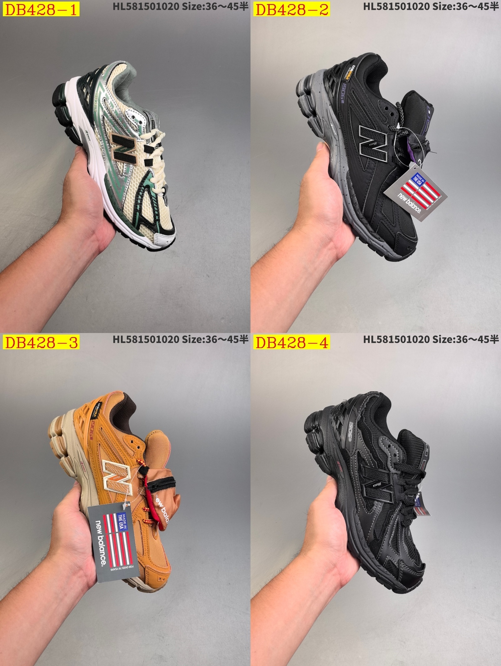 56$ new_dh New Balance M1906 size 36-45 73408035633 DB428 gallery