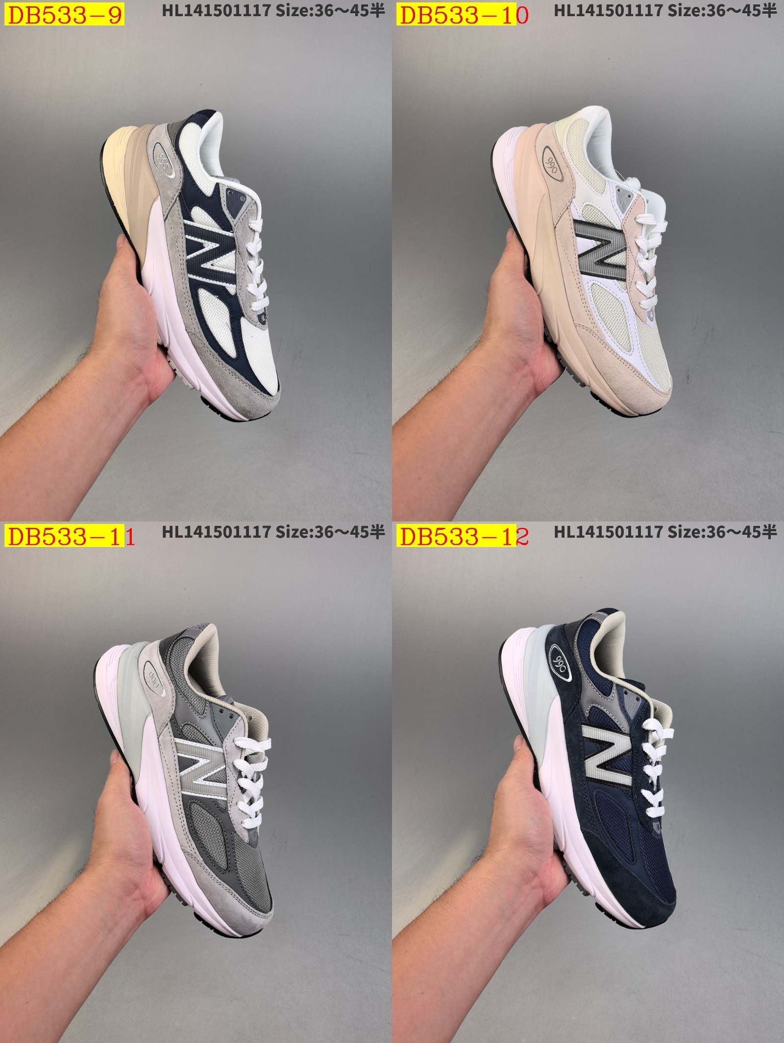 56$ new_dh New Balance NB990 size 36-45 73401035634 DB533 gallery