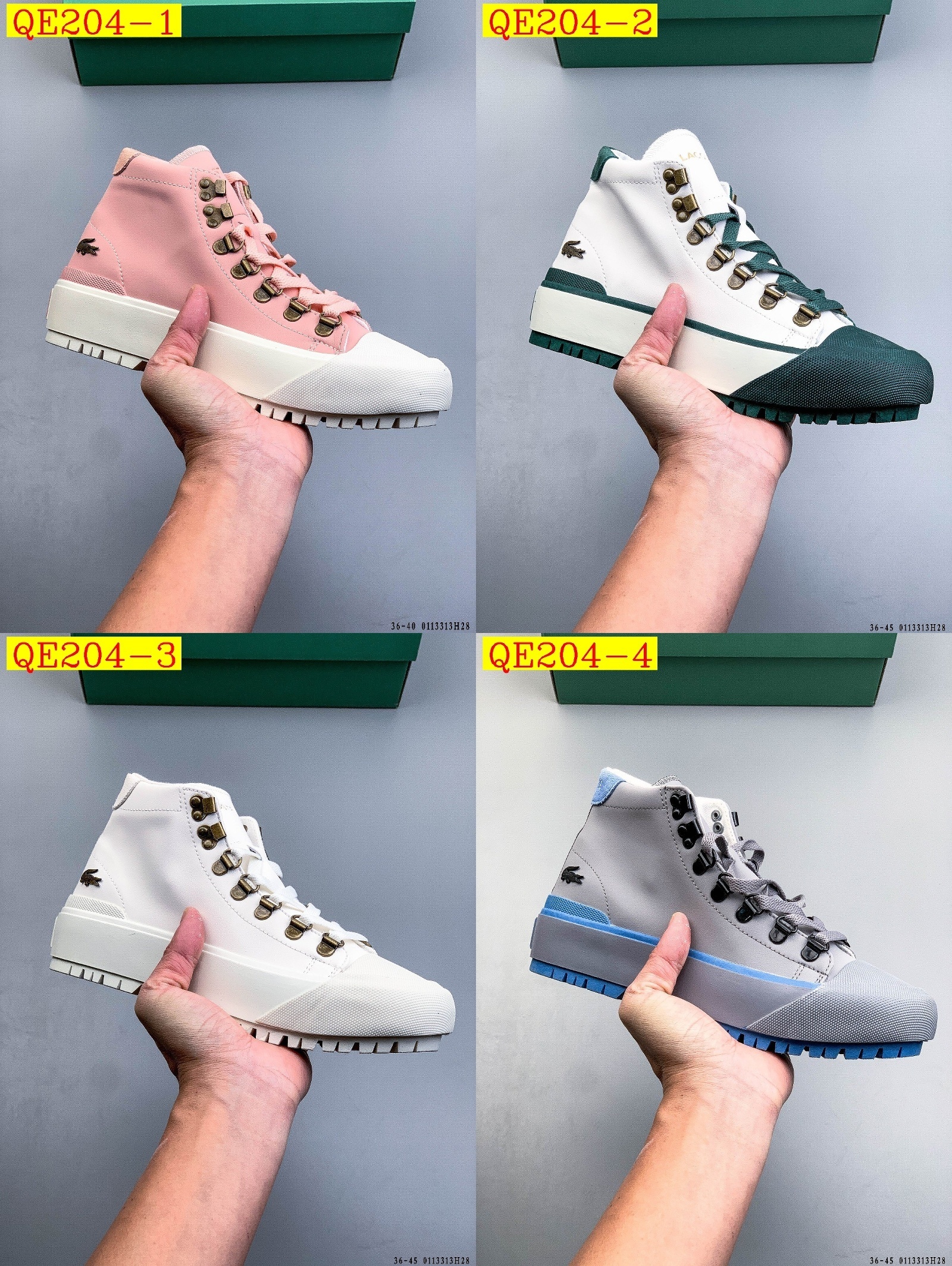 57$ LACOSTE size 36-40 029880 QE204 gallery