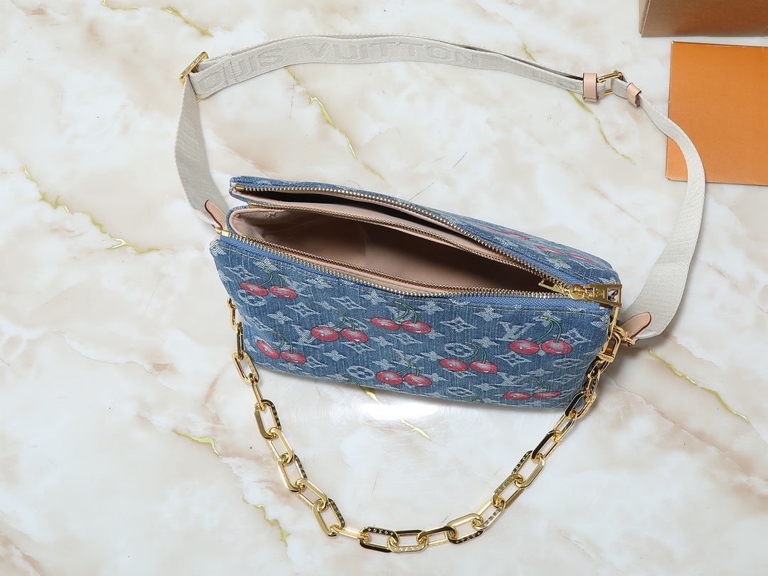 57$ LV Monogram Shoulder bag size 26x20x12 cm 431450 BR1958 gallery