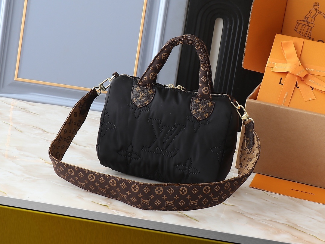 57$ LV Pillow Speedy Bandouliere Shoulder bag size 25x19x15 cm 930240 BR2104 gallery