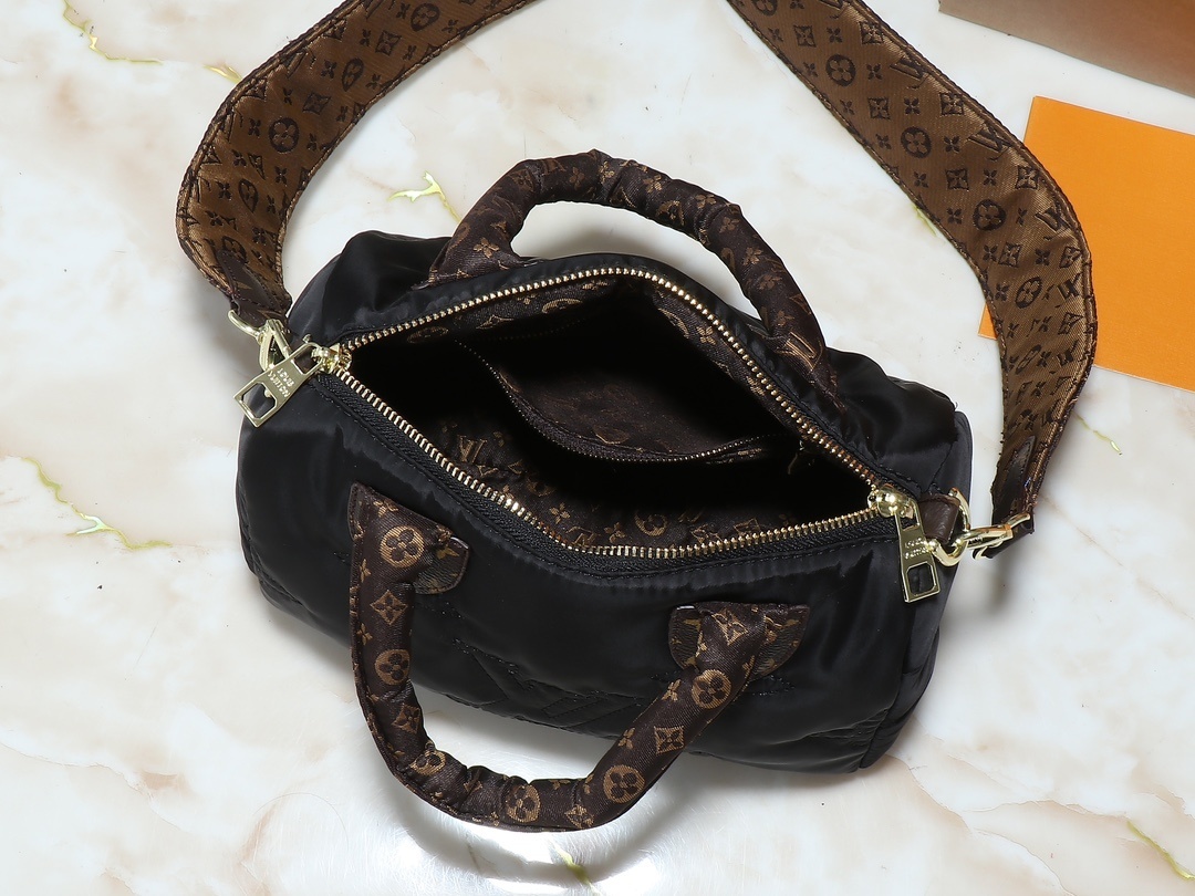 57$ LV Pillow Speedy Bandouliere Shoulder bag size 25x19x15 cm 930240 BR2104 gallery