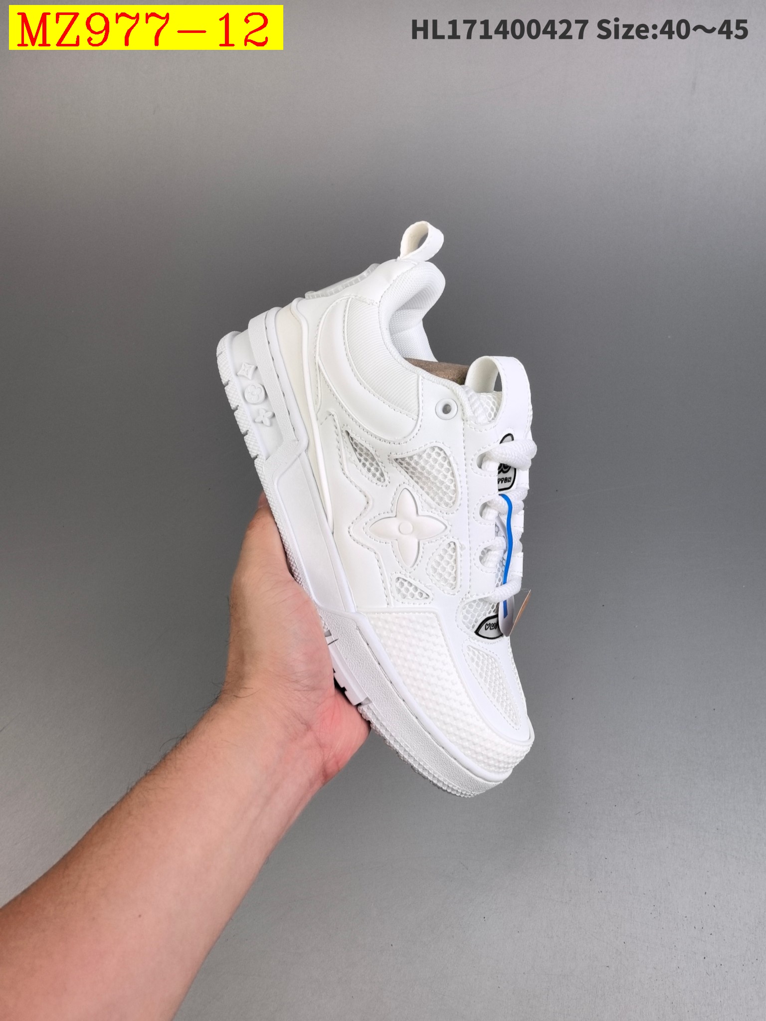 57$ Louis Vuitton Trainer Sneaker Low size 36-45 824820 MZ977 gallery