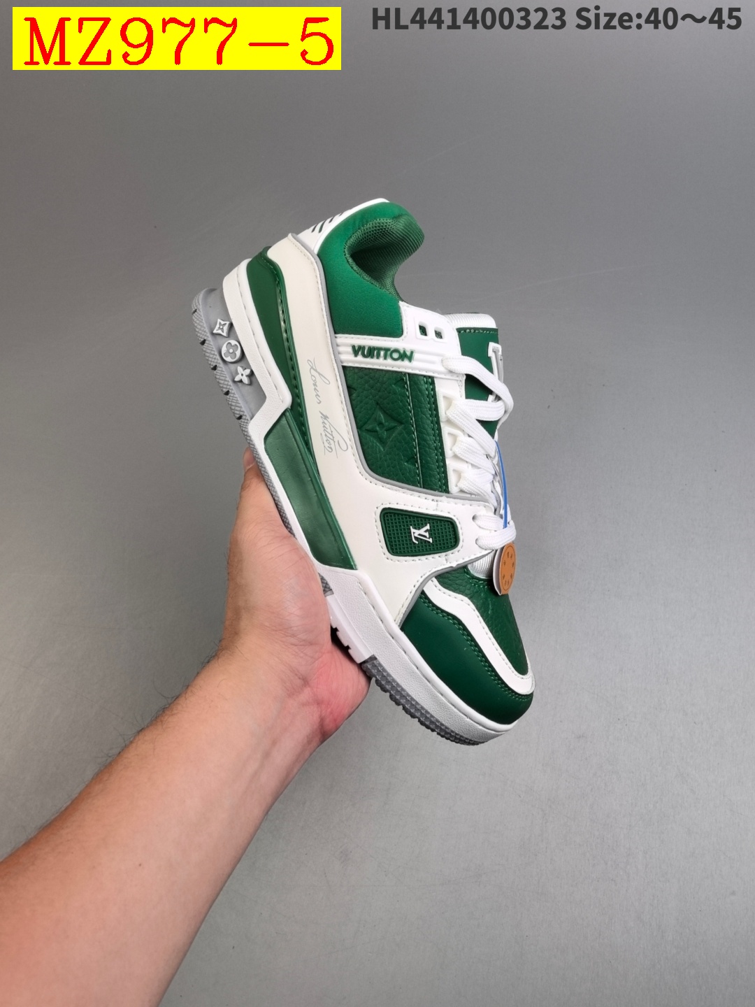 57$ Louis Vuitton Trainer Sneaker Low size 36-45 824820 MZ977 gallery