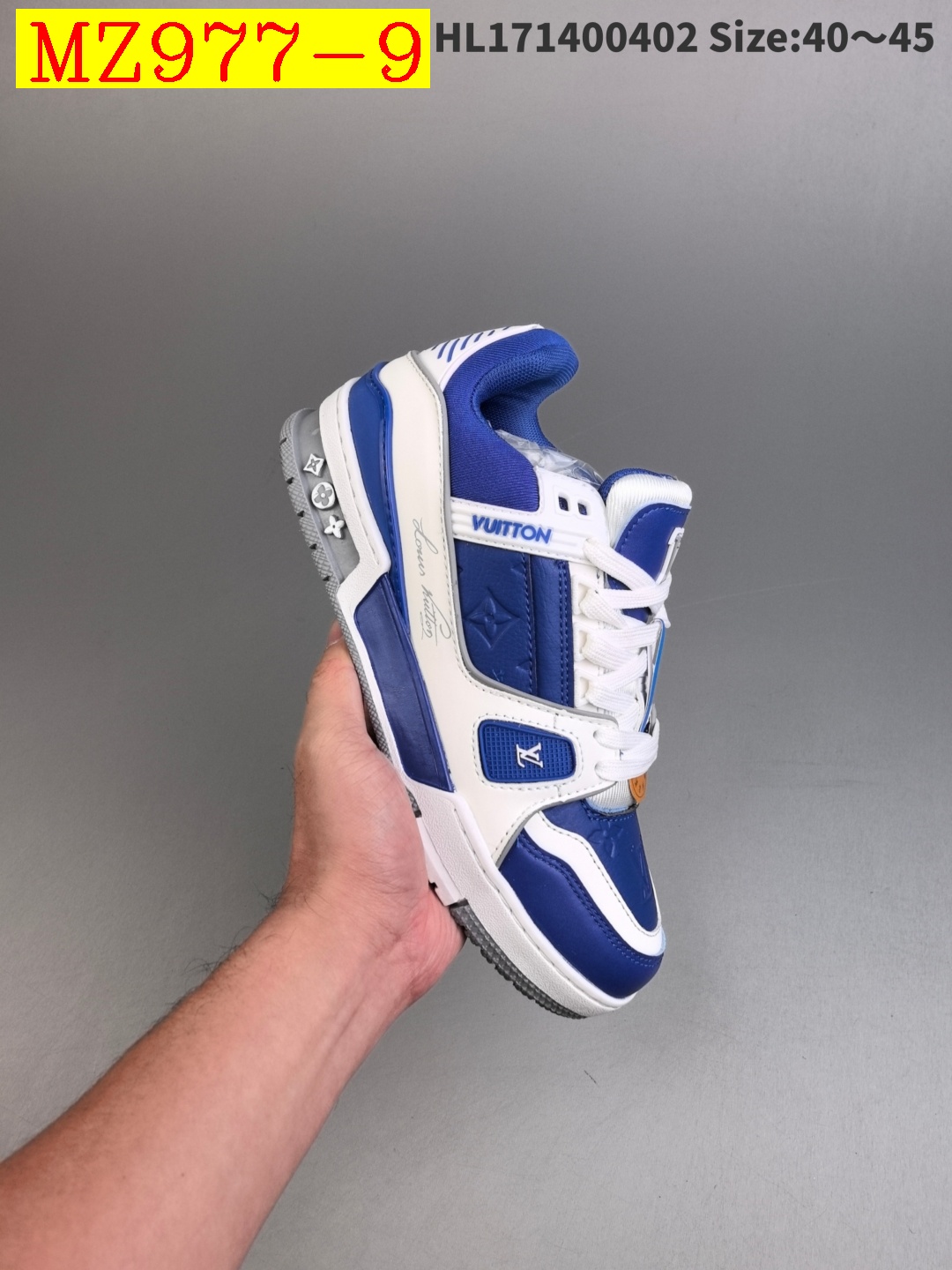 57$ Louis Vuitton Trainer Sneaker Low size 36-45 824820 MZ977 gallery