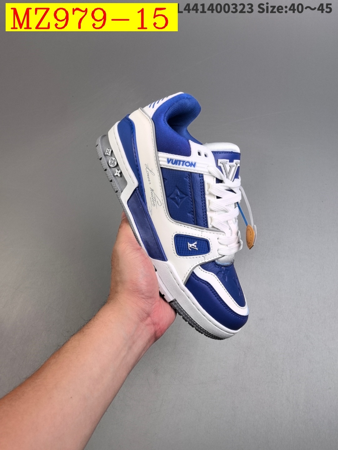 57$ Louis Vuitton Trainer Sneaker Low size 36-45 924820 MZ979 gallery