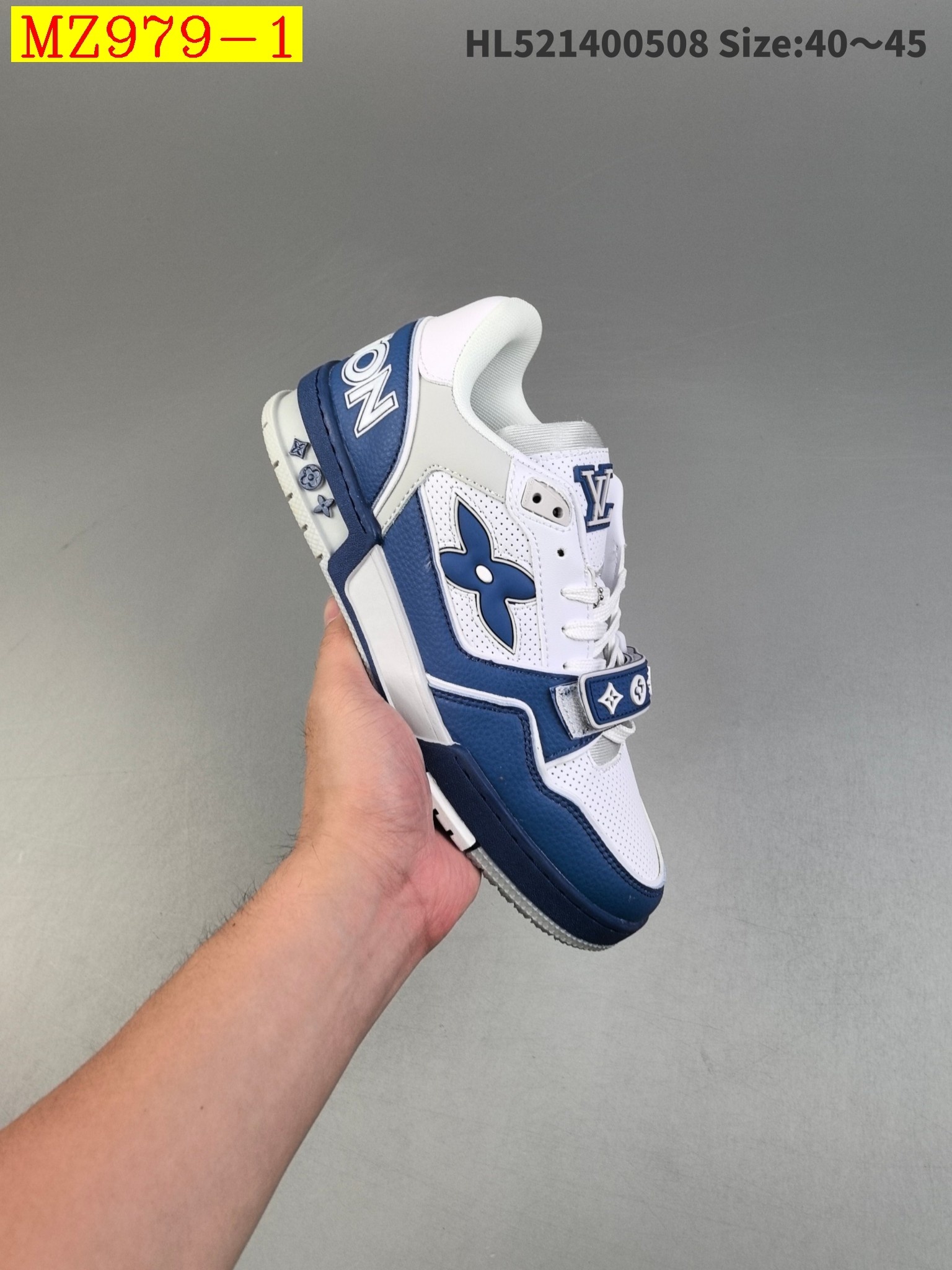 57$ Louis Vuitton Trainer Sneaker Low size 36-45 924820 MZ979 gallery