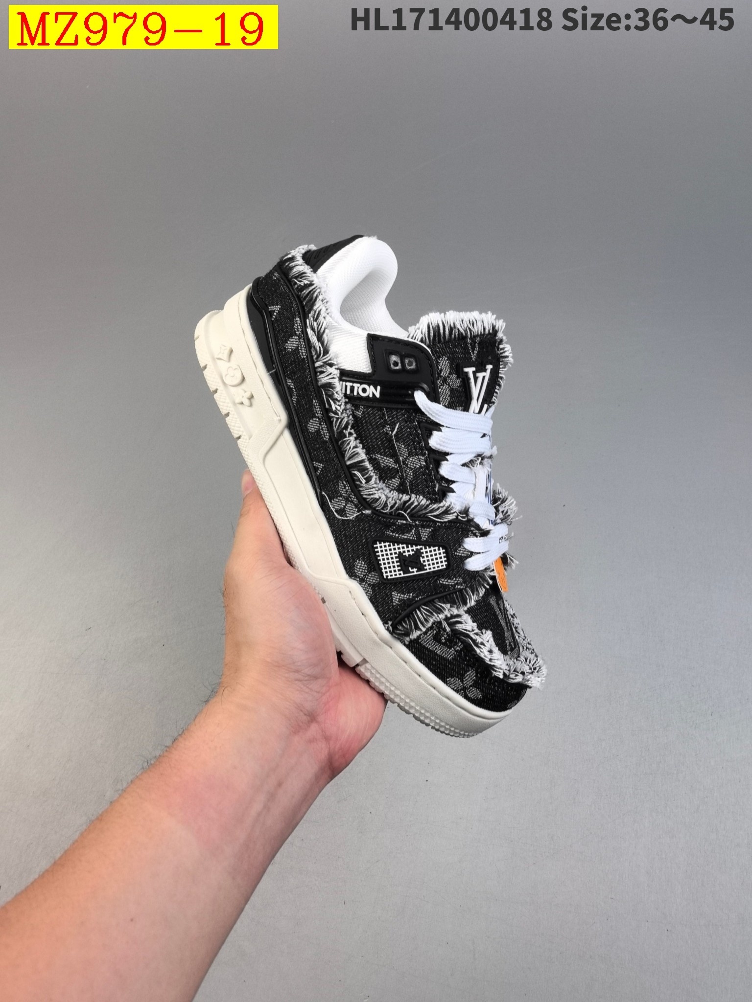 57$ Louis Vuitton Trainer Sneaker Low size 36-45 924820 MZ979 gallery