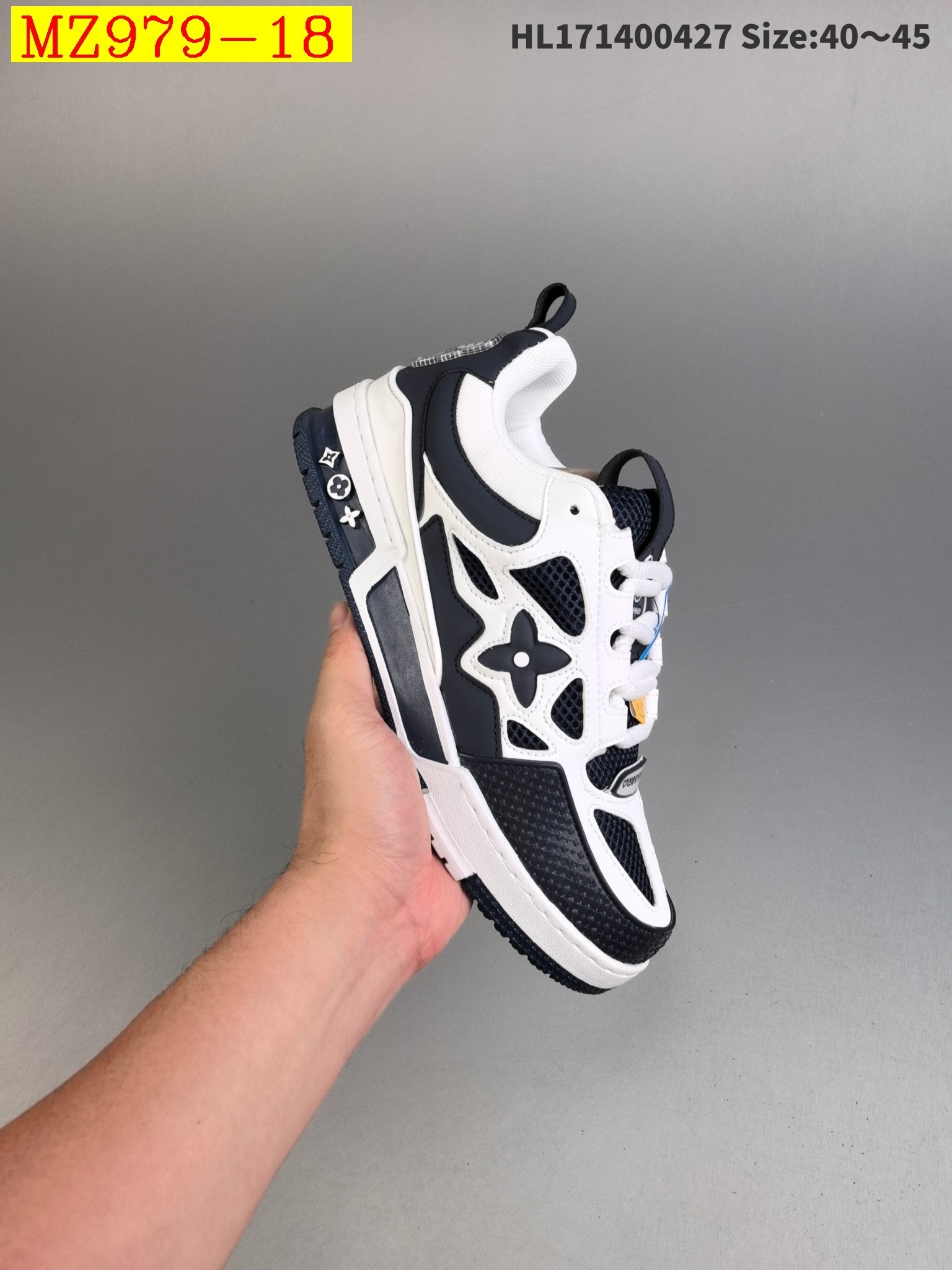 57$ Louis Vuitton Trainer Sneaker Low size 36-45 924820 MZ979 gallery