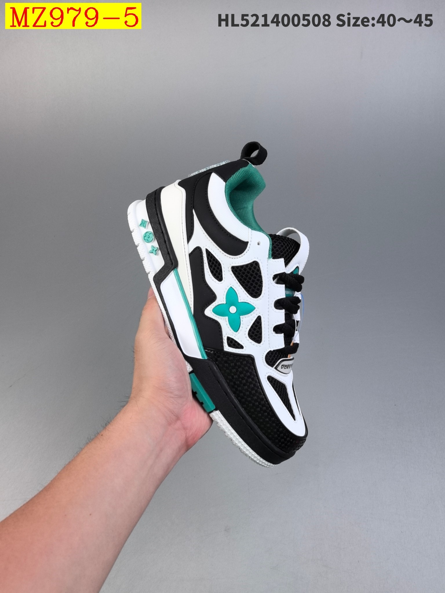 57$ Louis Vuitton Trainer Sneaker Low size 36-45 924820 MZ979 gallery