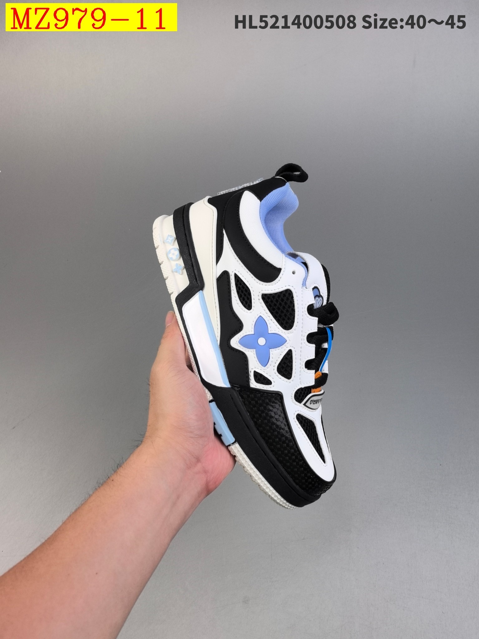 57$ Louis Vuitton Trainer Sneaker Low size 36-45 924820 MZ979 gallery