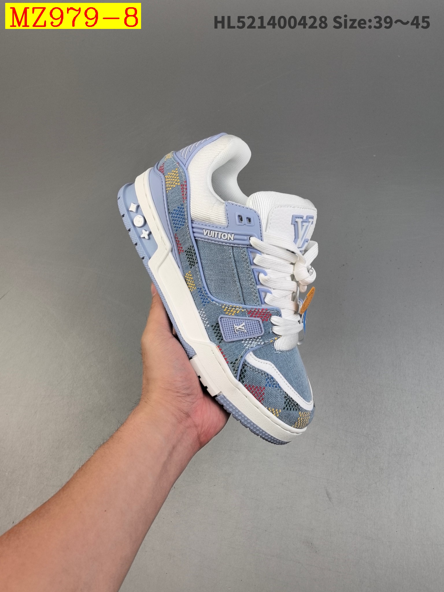 57$ Louis Vuitton Trainer Sneaker Low size 36-45 924820 MZ979 gallery