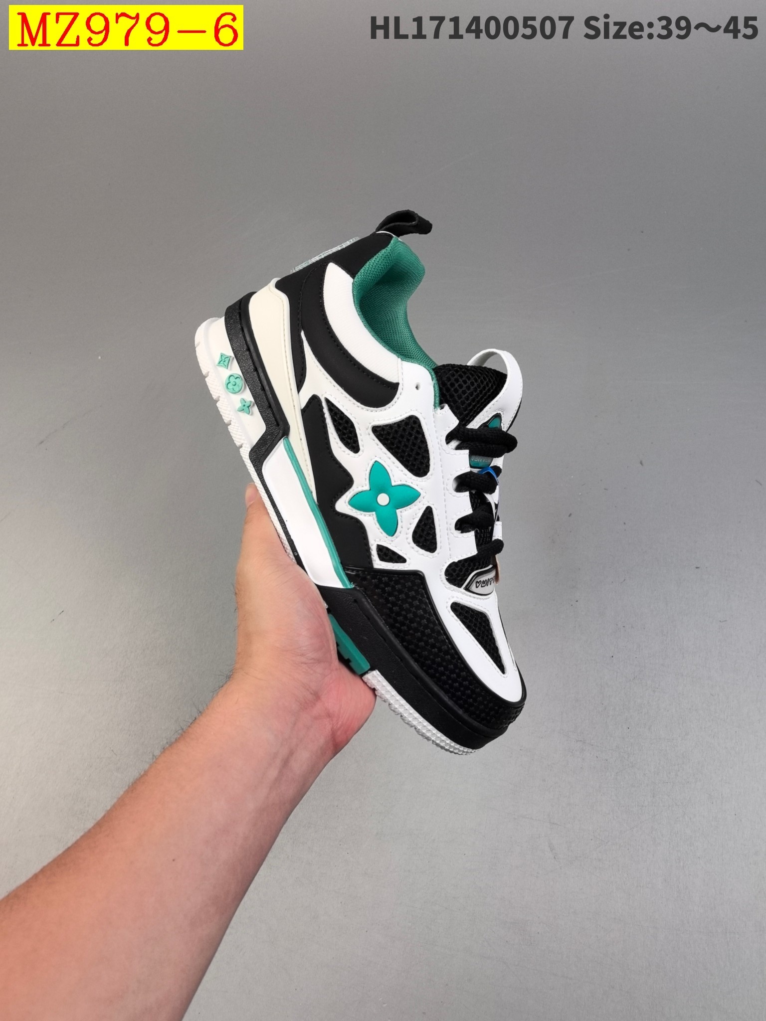 57$ Louis Vuitton Trainer Sneaker Low size 36-45 924820 MZ979 gallery