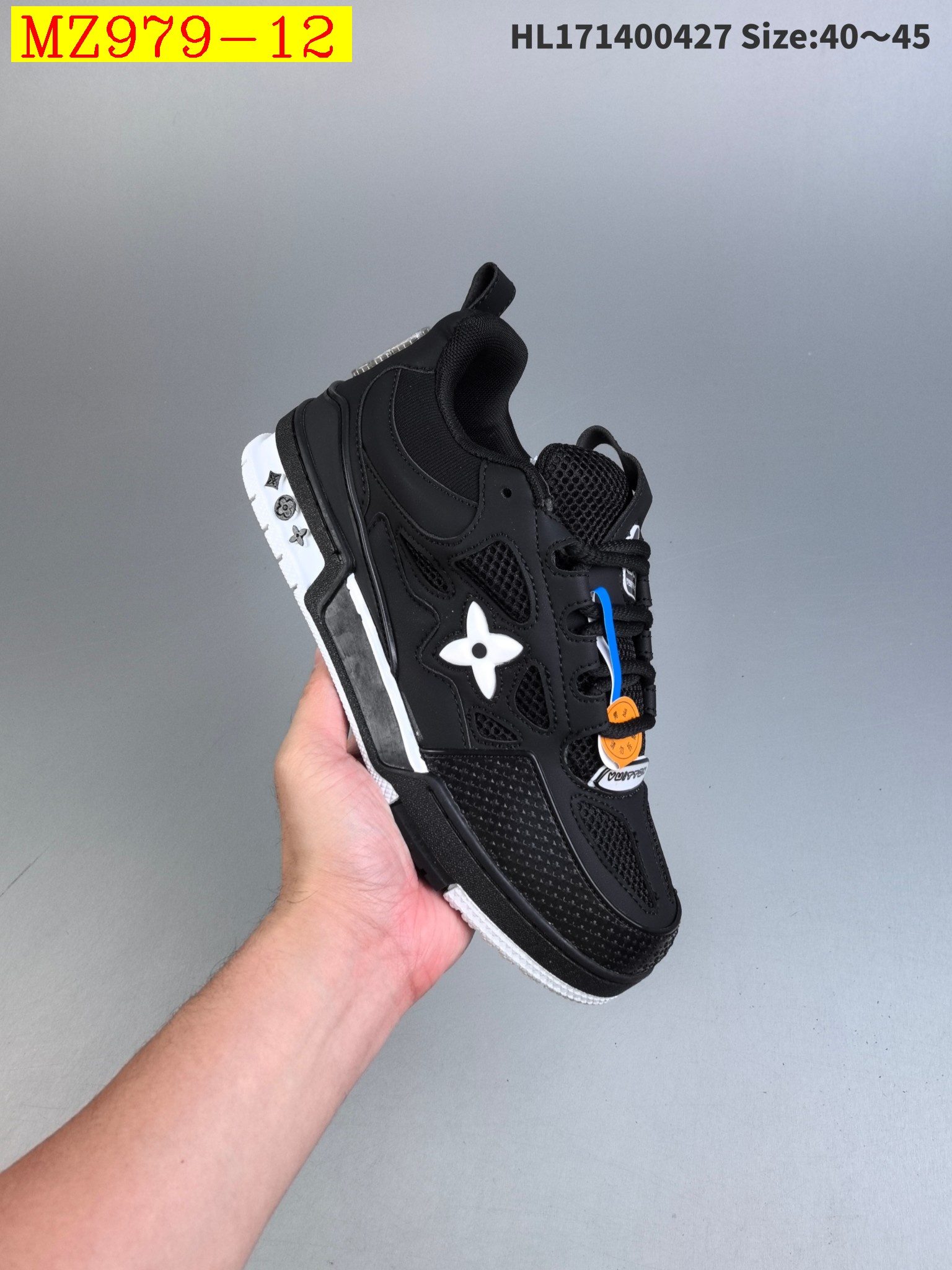 57$ Louis Vuitton Trainer Sneaker Low size 36-45 924820 MZ979 gallery