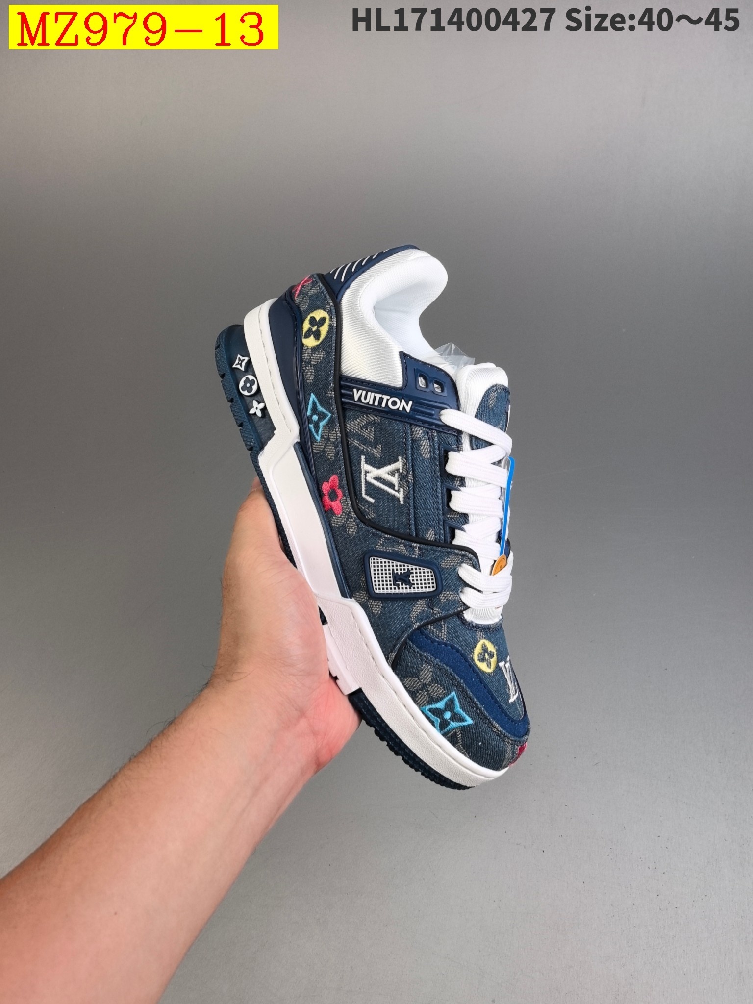 57$ Louis Vuitton Trainer Sneaker Low size 36-45 924820 MZ979 gallery