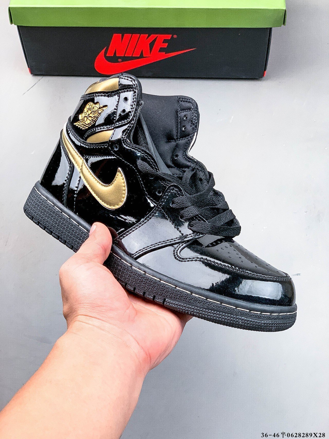 57$ NIKE AIR JORDAN LOW 1 size 36-45 half 824800 QT176 gallery