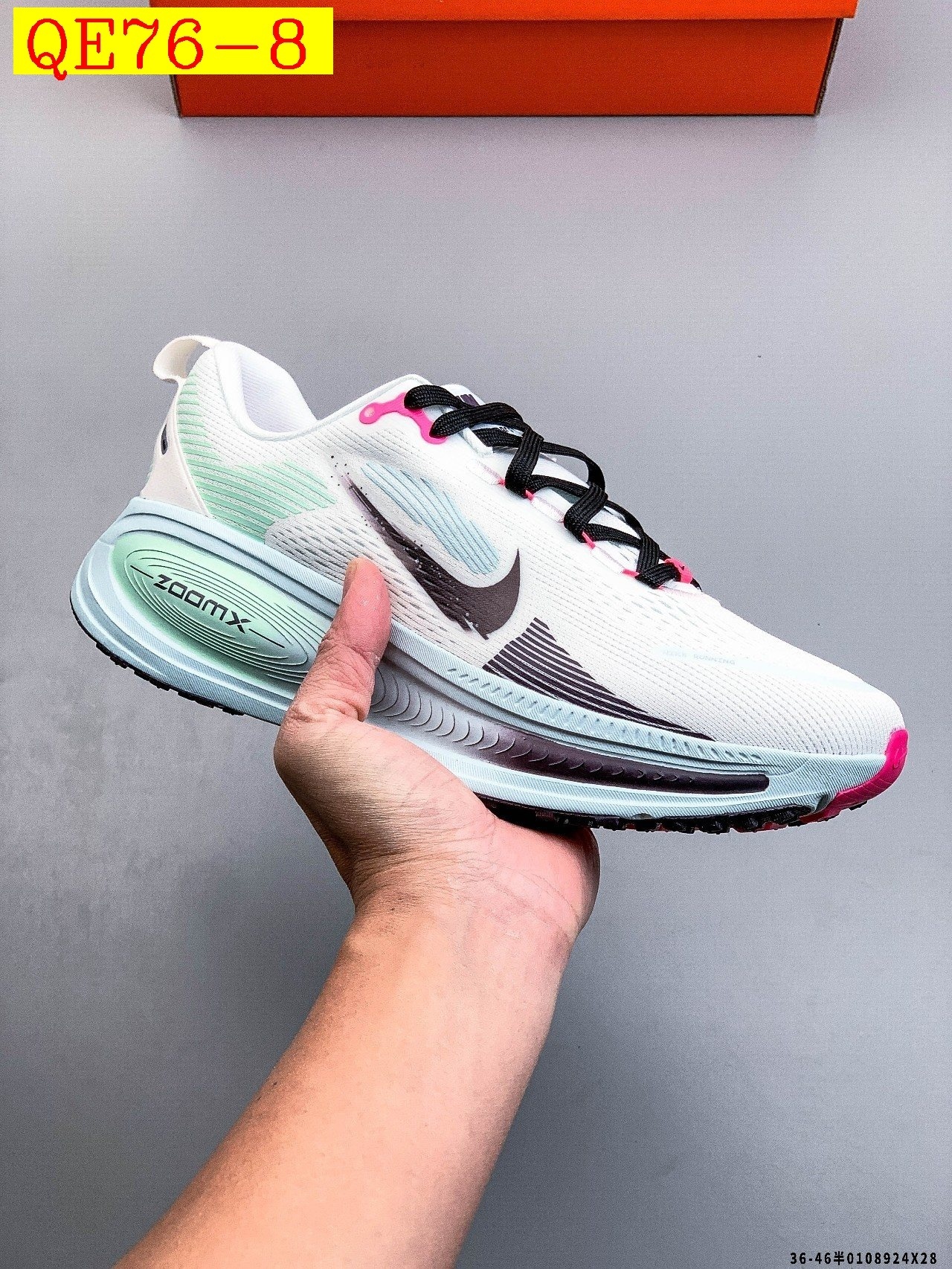 57$ Nike VOMERO Plus size 36-45 half 923820 QE76 gallery