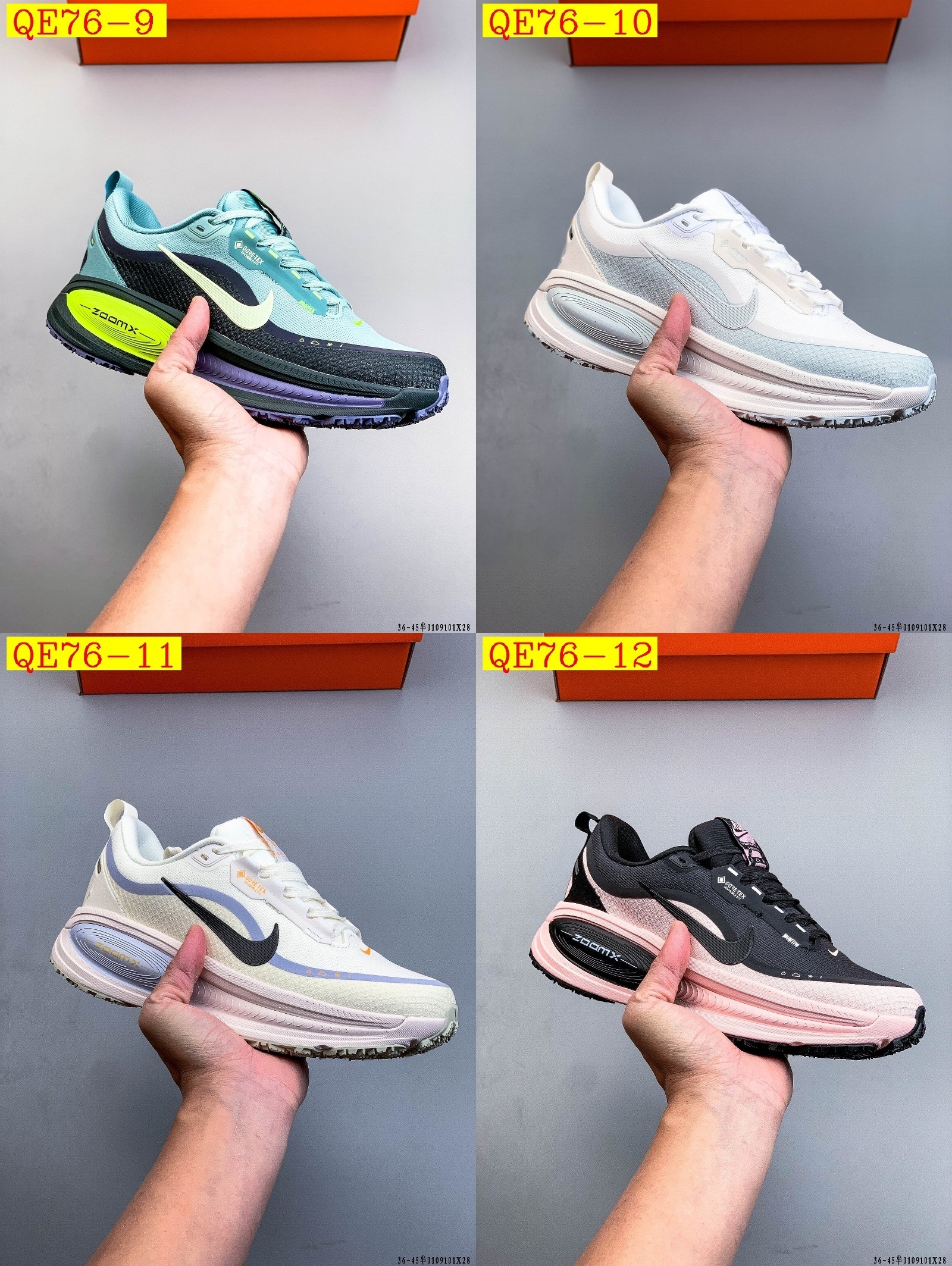 57$ Nike VOMERO Plus size 36-45 half 923820 QE76 gallery