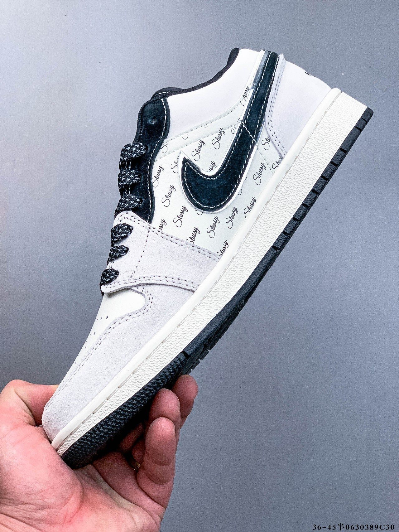 57$ Top Quality NIKE AIR JORDAN LOW 1 size 36-45 half 834060 QT206 gallery