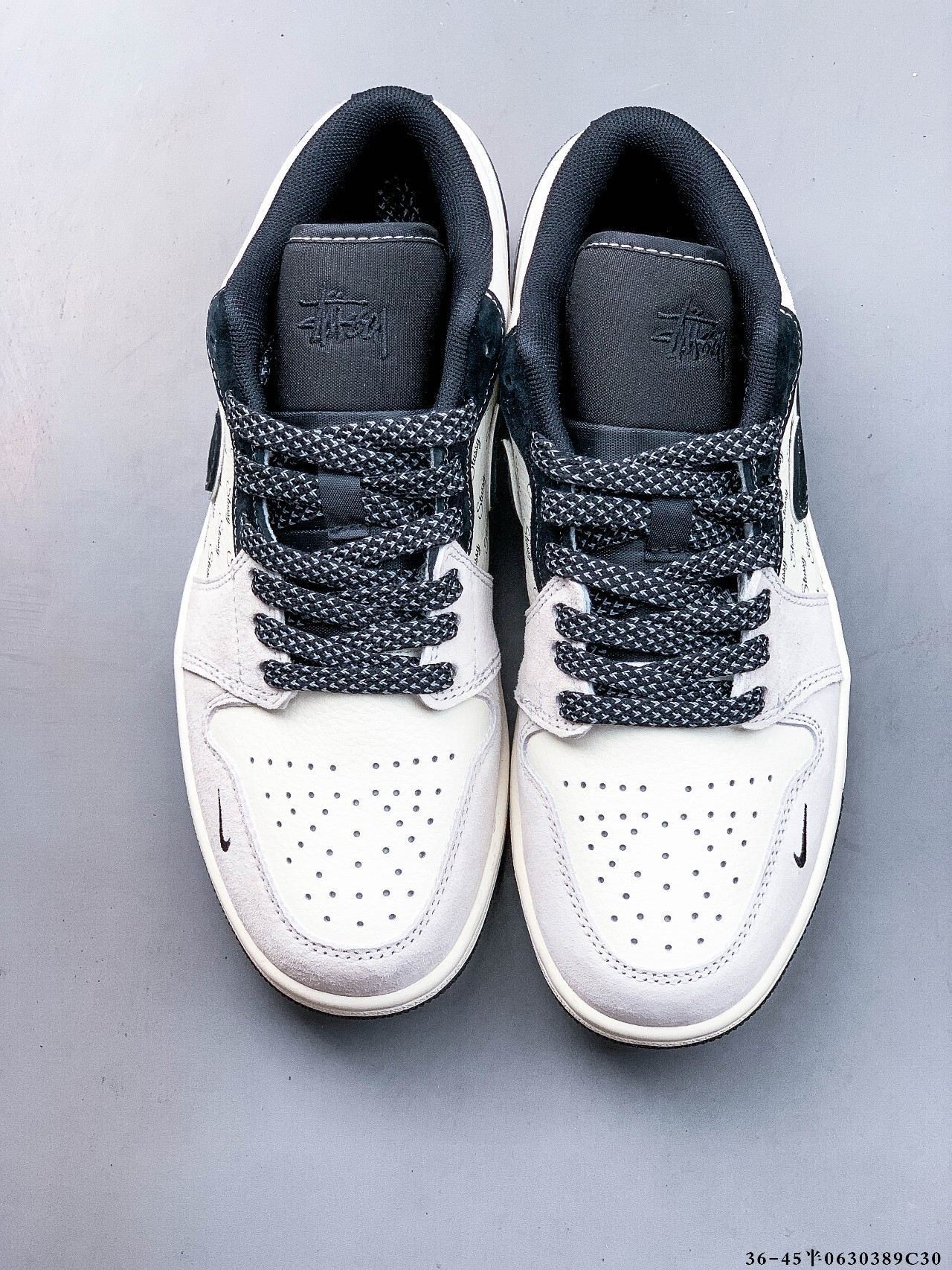 57$ Top Quality NIKE AIR JORDAN LOW 1 size 36-45 half 834060 QT206 gallery