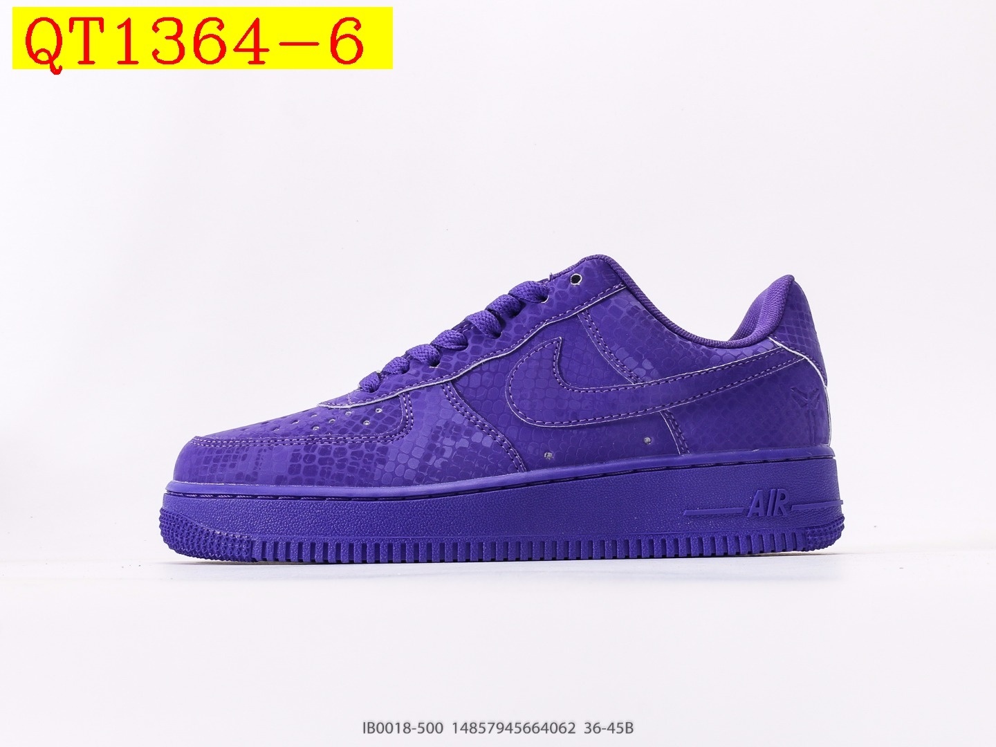 57$ Top Quality Nike AIR FORCE 1 07 Size 36-45 half 629810 QT1364 gallery