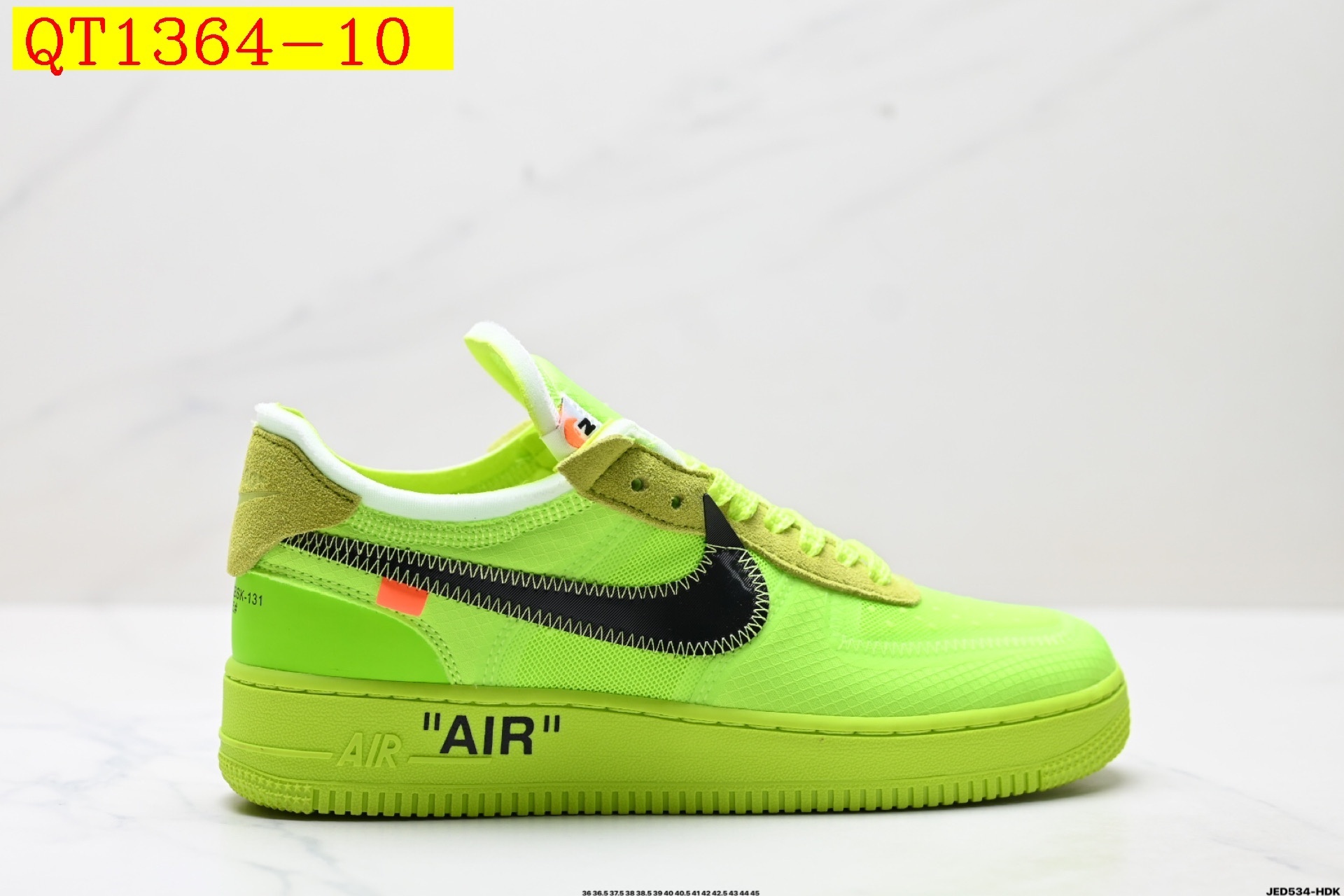 57$ Top Quality Nike AIR FORCE 1 07 Size 36-45 half 629810 QT1364 gallery