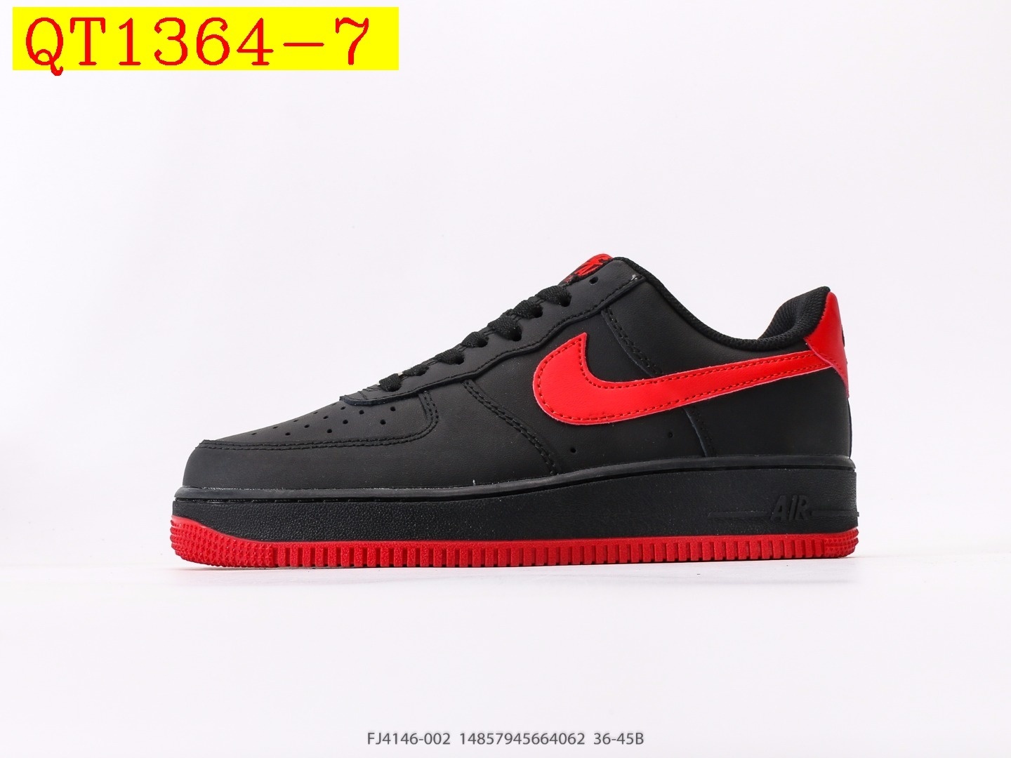 57$ Top Quality Nike AIR FORCE 1 07 Size 36-45 half 629810 QT1364 gallery