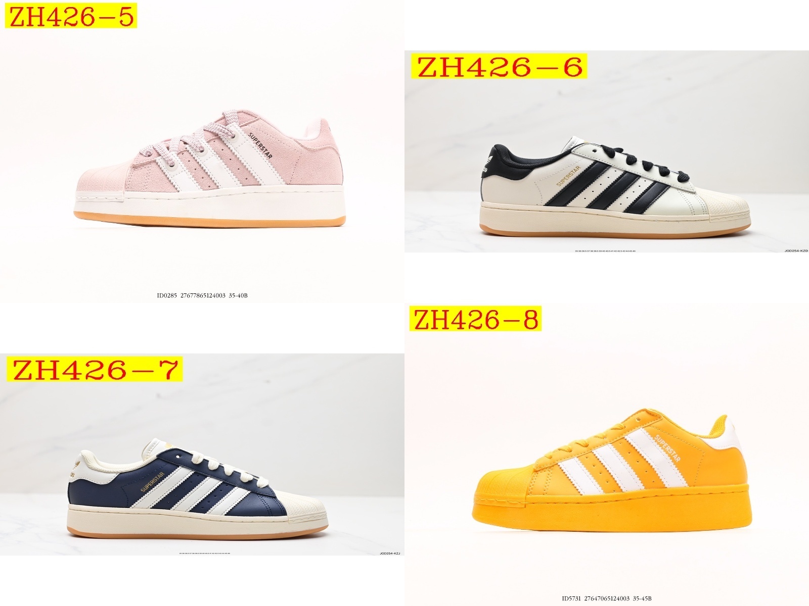 57$ adidas Originals Superstar size 36-45 All Colors 1 639250 ZH426 gallery