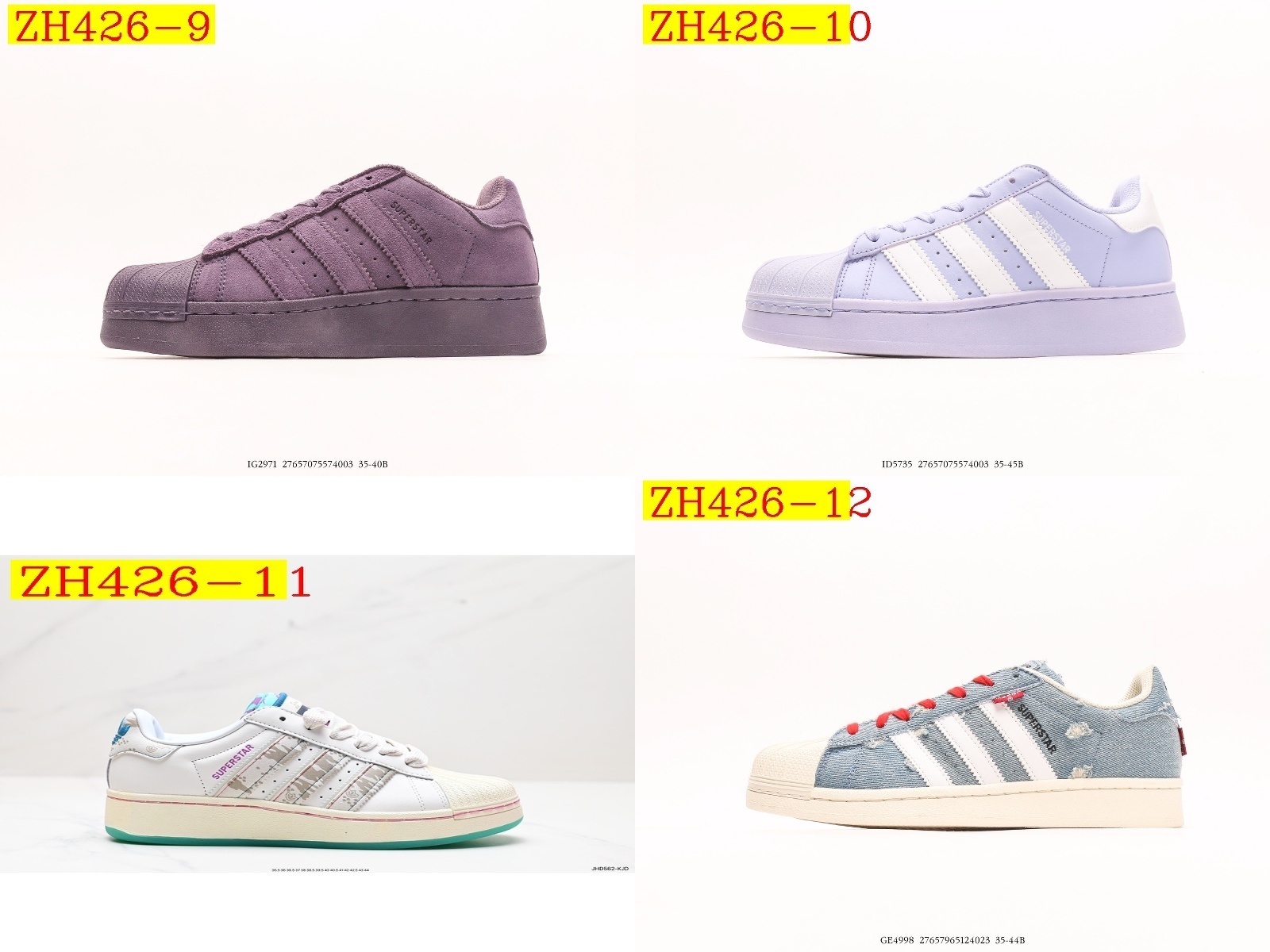 57$ adidas Originals Superstar size 36-45 All Colors 1 639250 ZH426 gallery