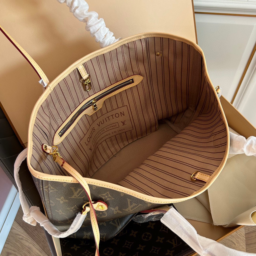 57$ dh Lv Neverfull Tote bag SIZE 32X28 CM 73435835978 DX470 gallery