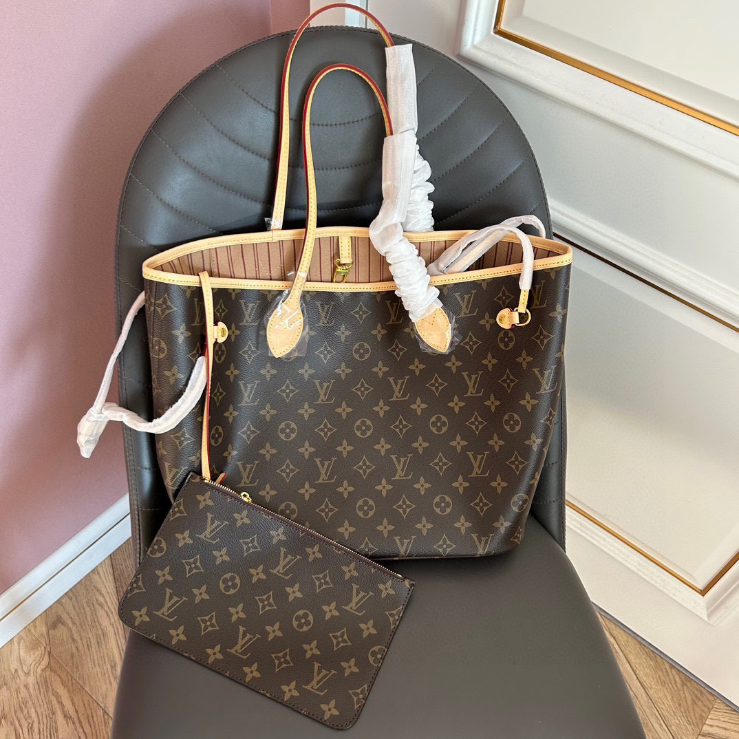 57$ dh Lv Neverfull Tote bag SIZE 32X28 CM 73435835978 DX470 gallery