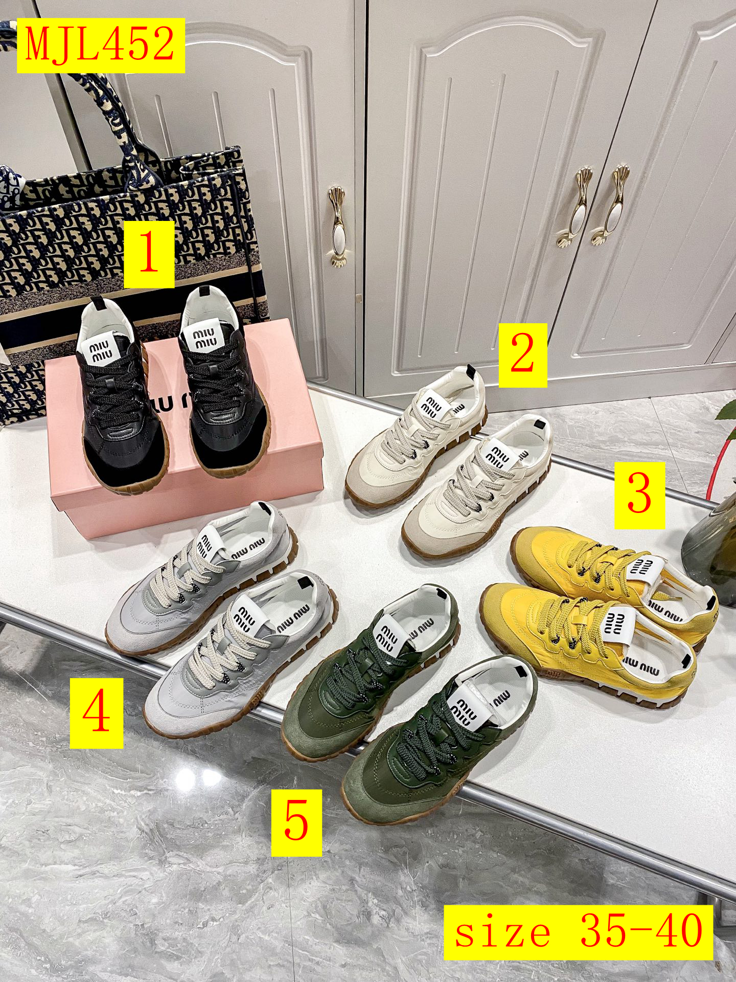 57$ dh miumiu size 35-40 73428045072 MJL452 gallery