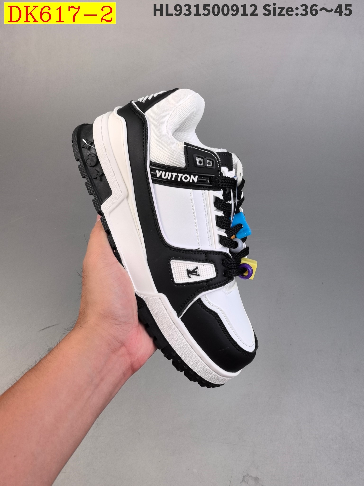 57$ new_dh Louis Vuitton Trainer Sneaker Low size 36-45 53201035743 DK617 gallery