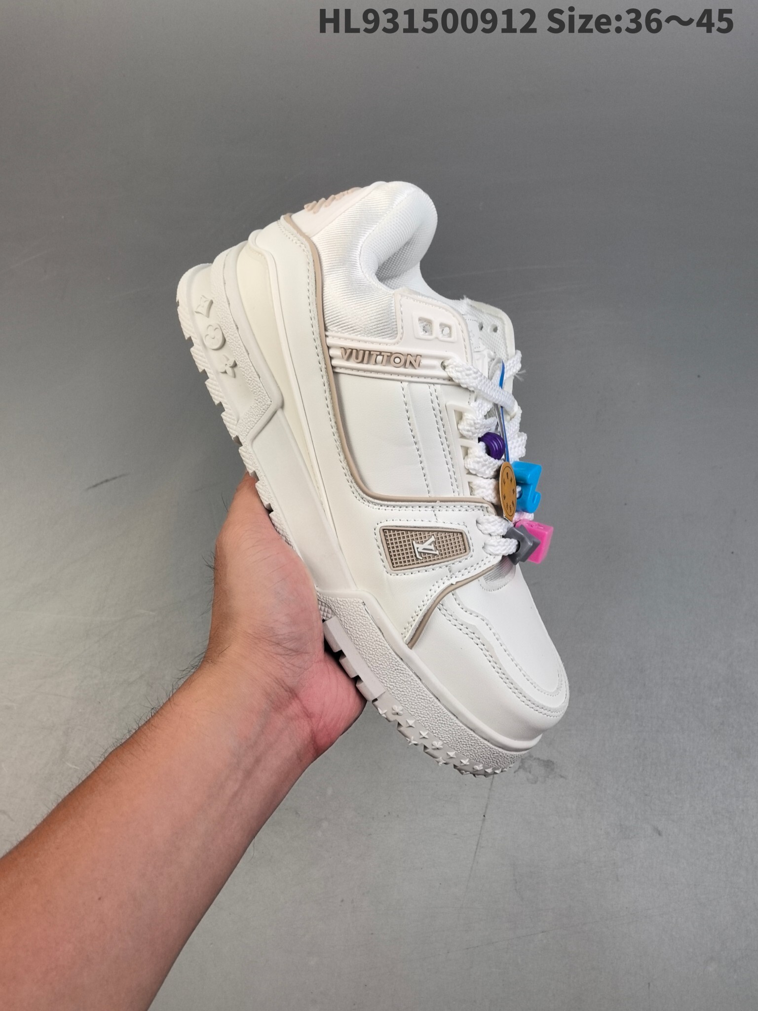 57$ new_dh Louis Vuitton Trainer Sneaker Low size 36-45 53201035743 DK617 gallery