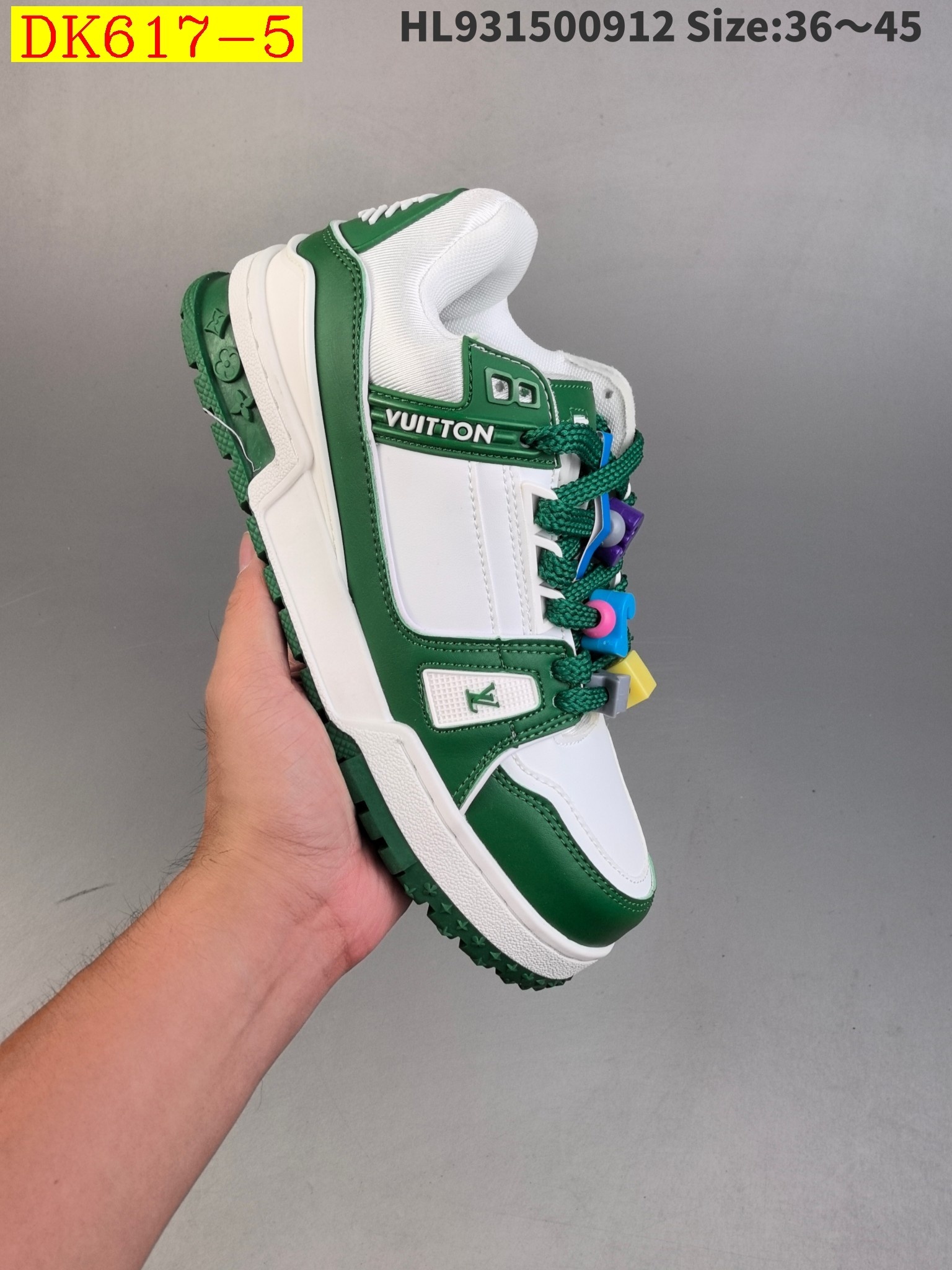 57$ new_dh Louis Vuitton Trainer Sneaker Low size 36-45 53201035743 DK617 gallery