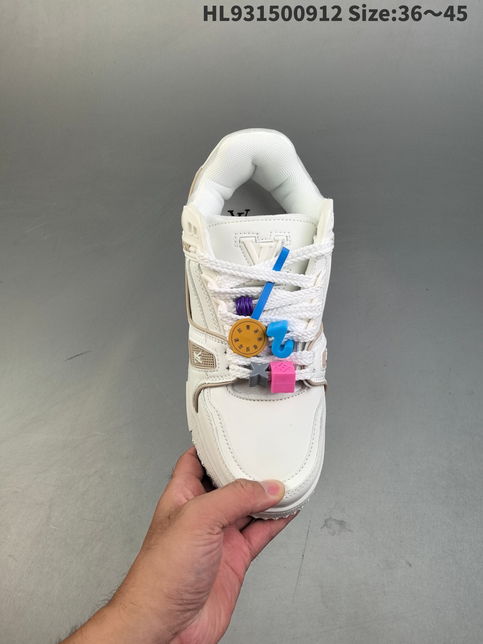 57$ new_dh Louis Vuitton Trainer Sneaker Low size 36-45 53201035743 DK617 gallery