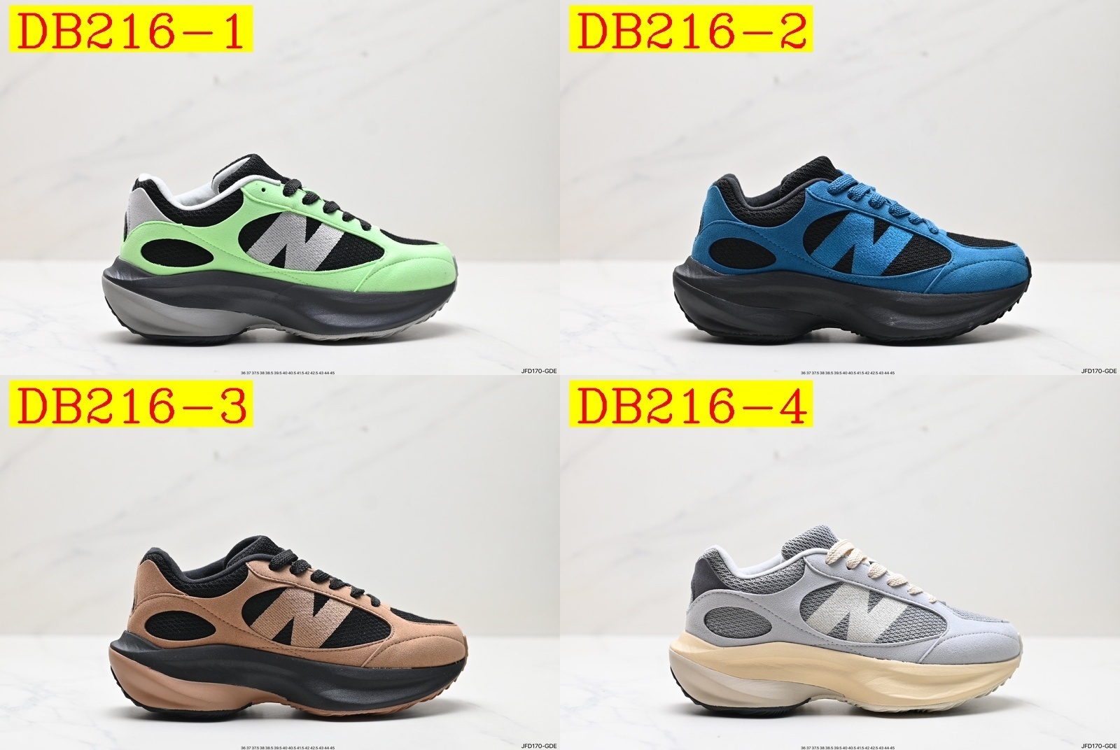 57$ new_dh New Balance Warped Runner UWRPOMOB SIZE 36-46 63508035743 DB216 gallery