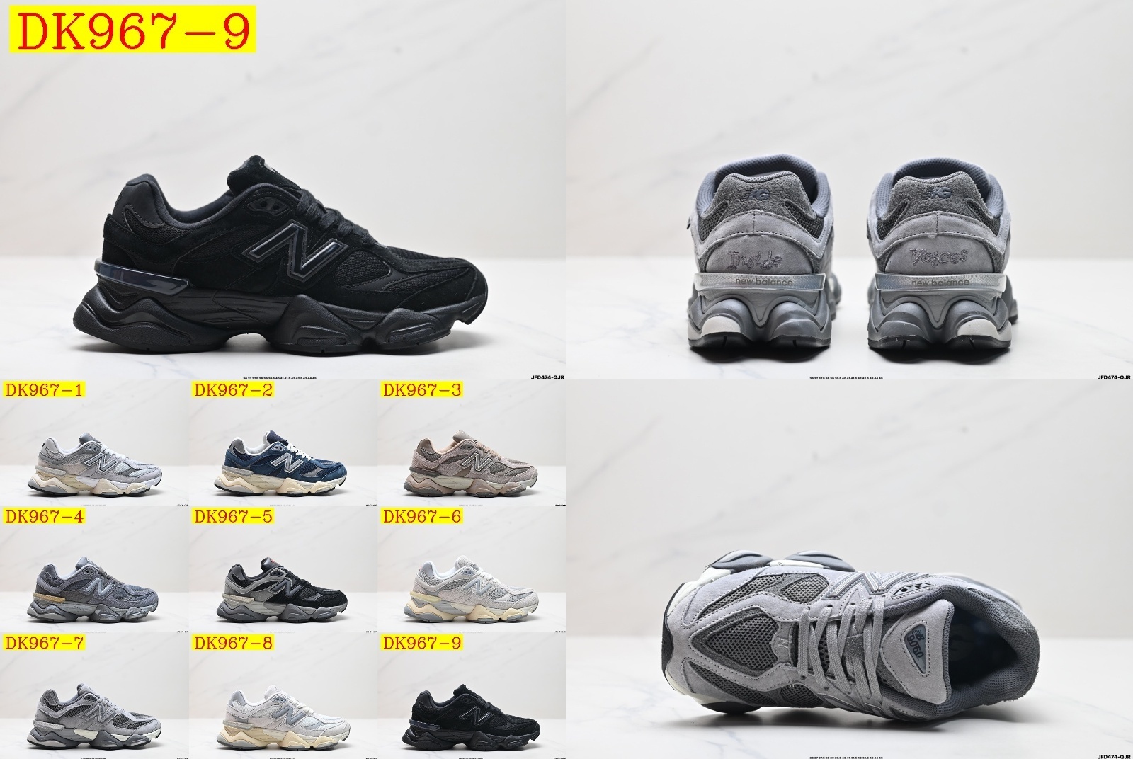 57$ new_dh Top Quality New Balance 9060 size 36-45 43507046431 DK967 gallery