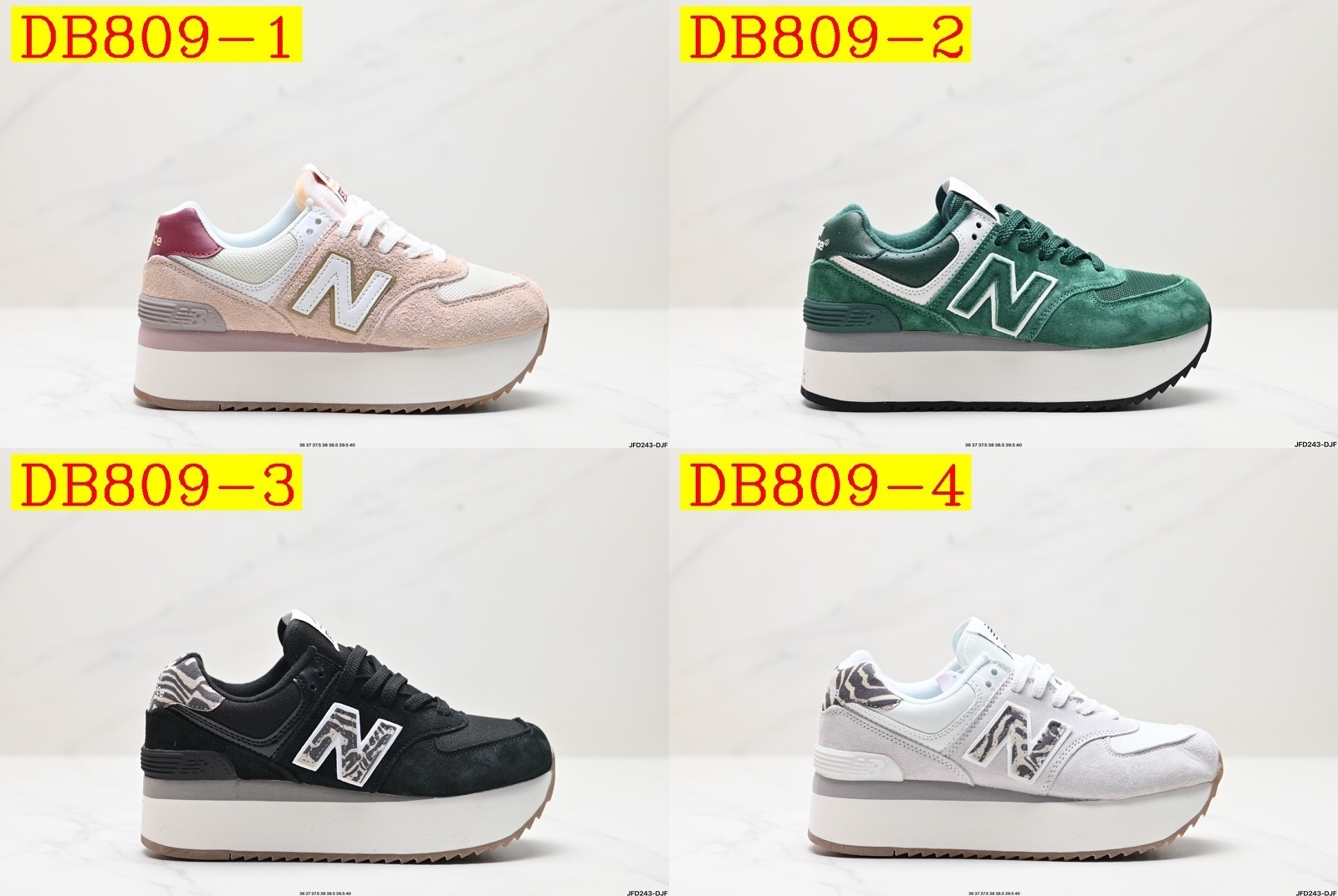 57$ new_dh Top Quality New Balance WL574 ZAA size 36-40 43102035744 DB809 gallery