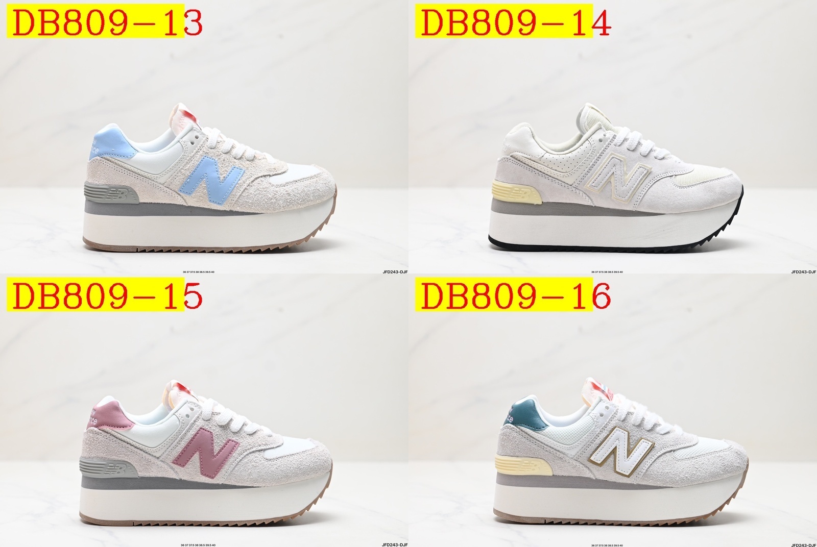 57$ new_dh Top Quality New Balance WL574 ZAA size 36-40 43102035744 DB809 gallery