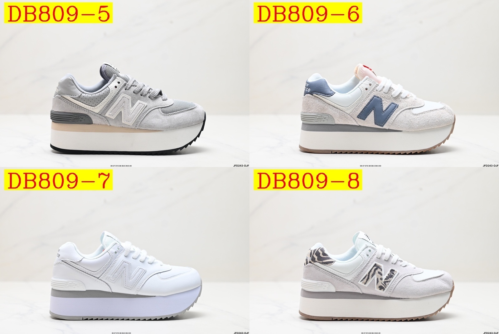 57$ new_dh Top Quality New Balance WL574 ZAA size 36-40 43102035744 DB809 gallery