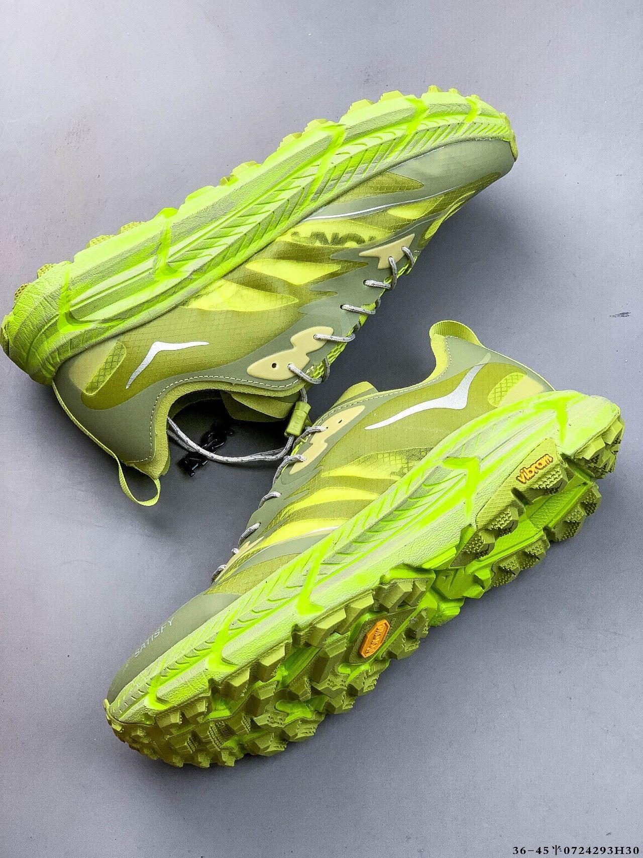 58$ HOKA ONE ONE SATISFY size 36-45 half 836070 QT654 gallery