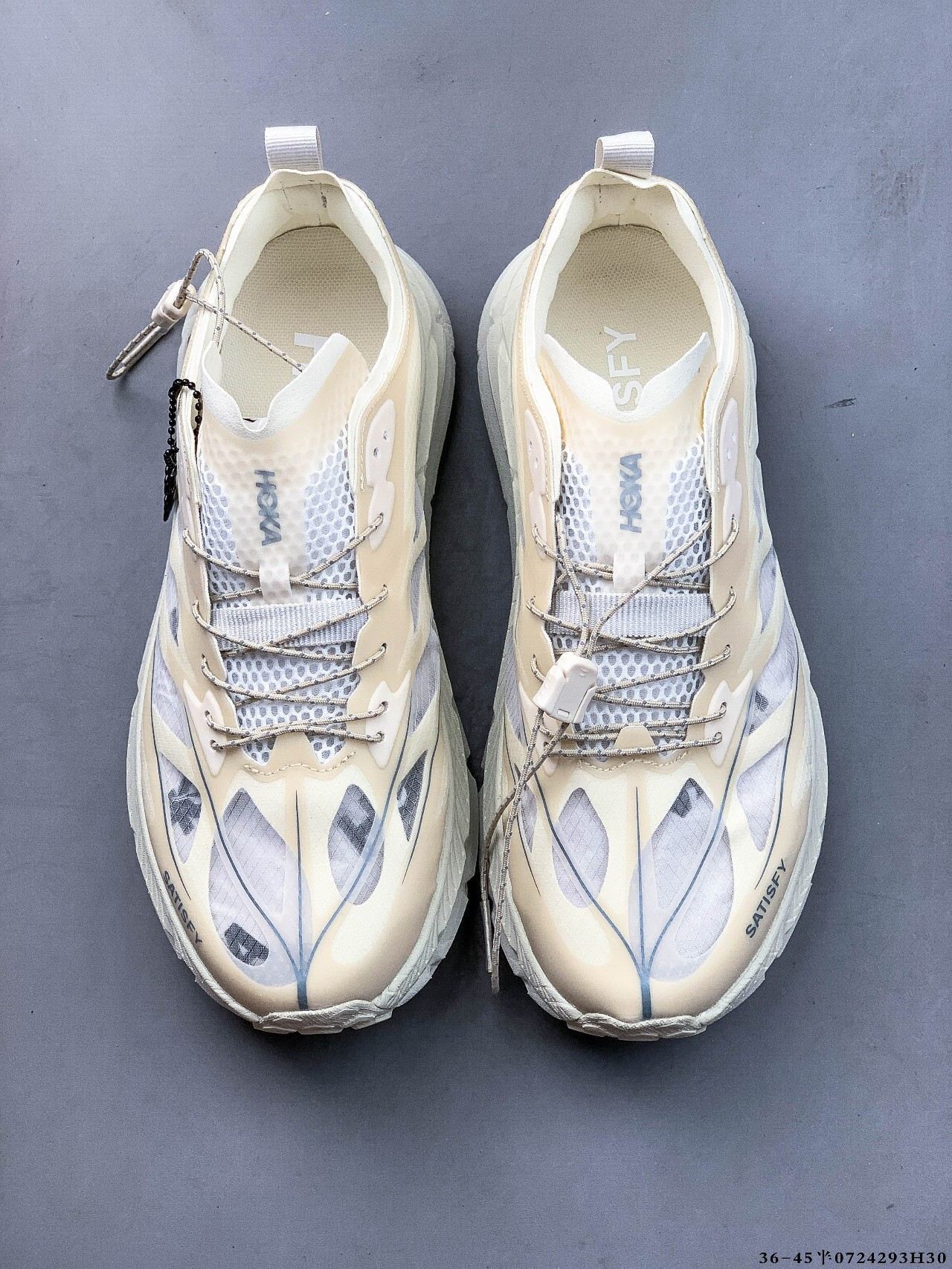 58$ HOKA ONE ONE SATISFY size 36-45 half 836070 QT654 gallery