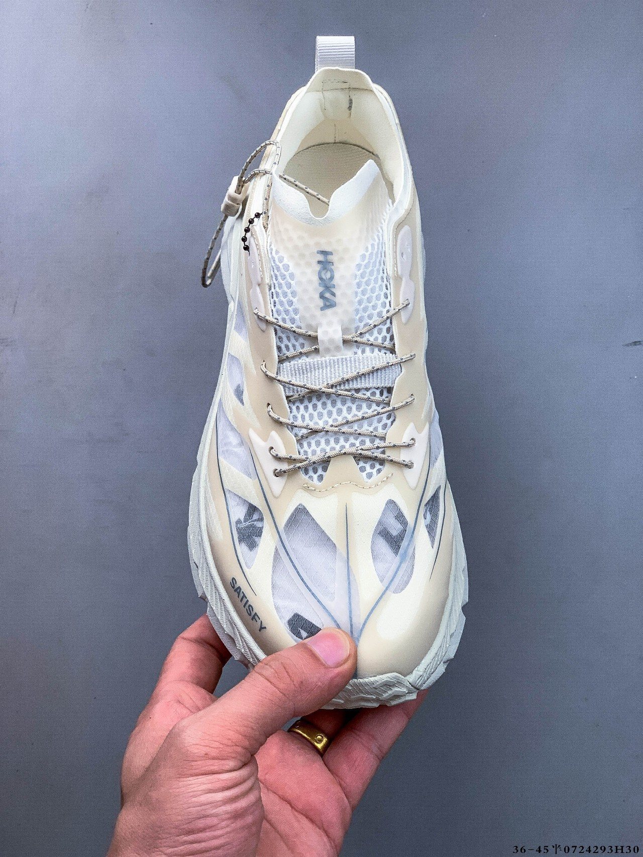 58$ HOKA ONE ONE SATISFY size 36-45 half 836070 QT654 gallery